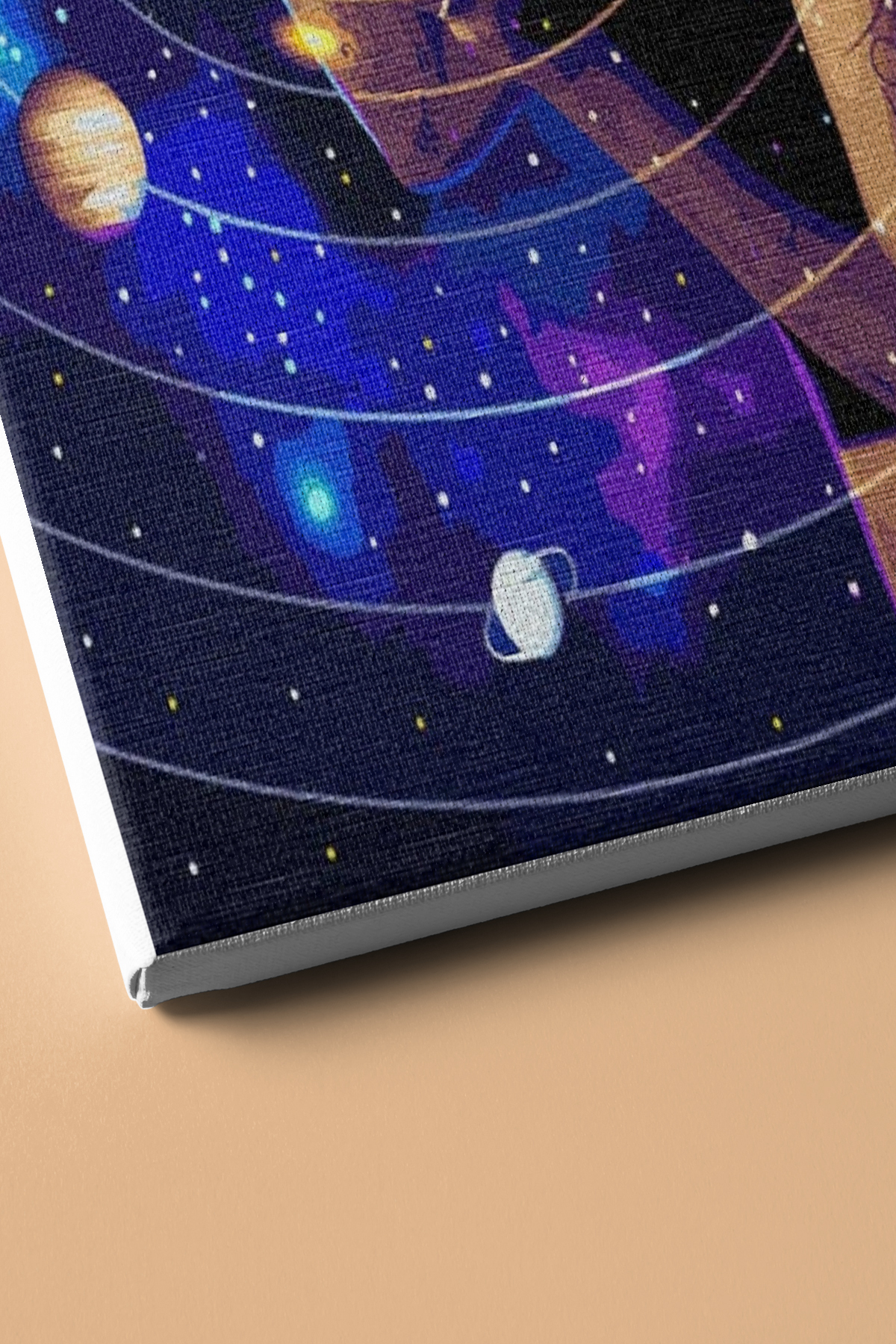 Sayılarla Boyama Seti Kasnaklı Ejderha Dövmeli Kız - Görsel 3