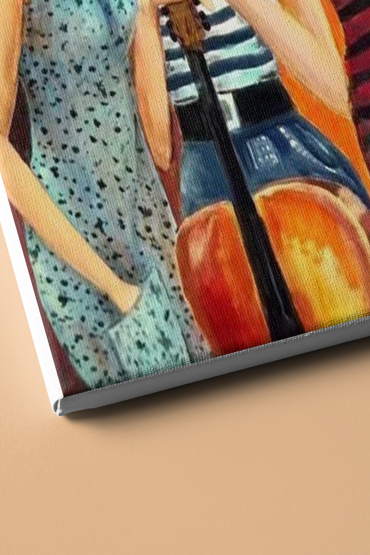 Sayılarla Boyama Seti Kasnaklı Kız Kardeşler - Görsel 3