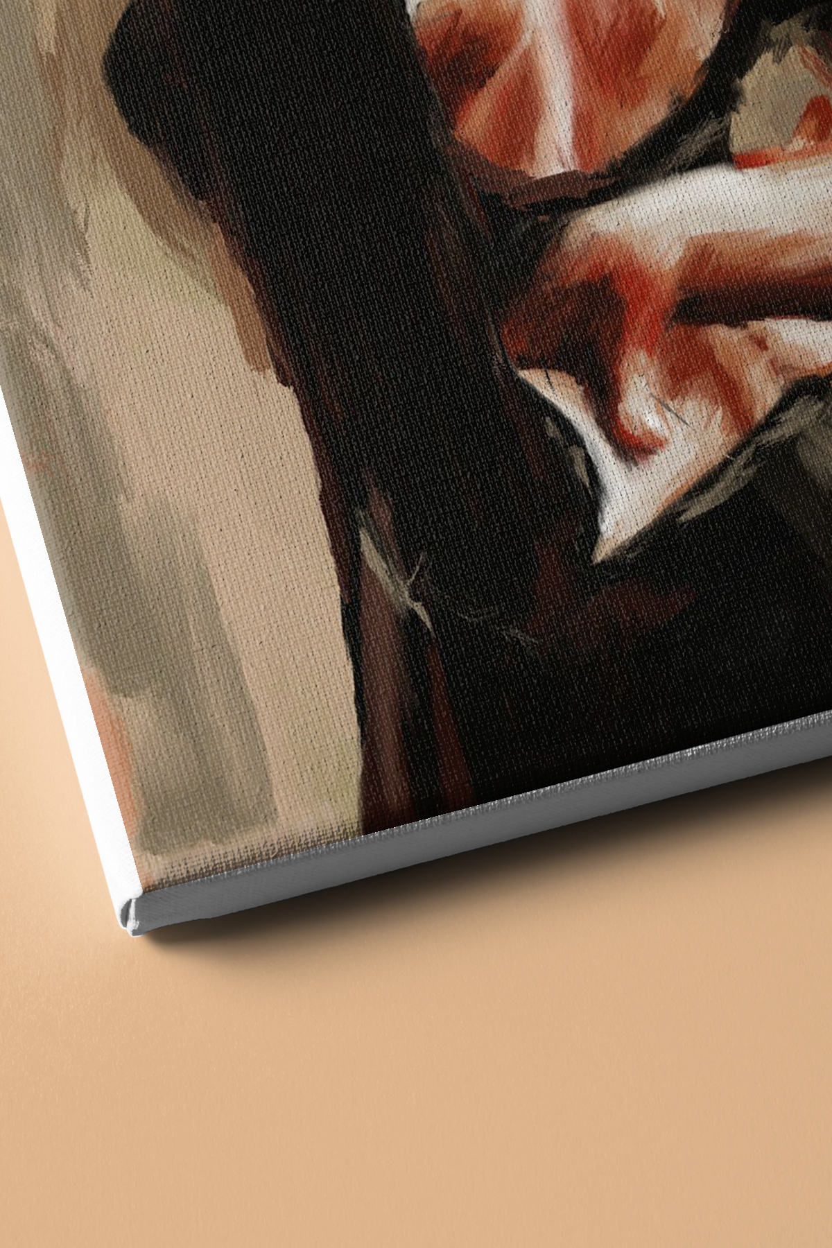 Sayılarla Boyama Seti Kasnaklı Kadının Duruşu - Görsel 3