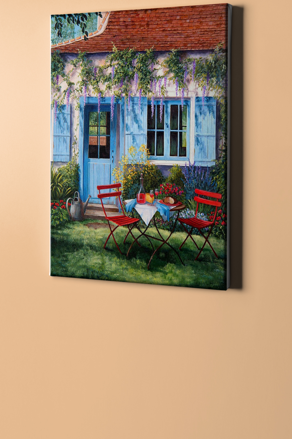 Sayılarla Boyama Seti Kasnaklı Sakin Bahçe - Görsel 2