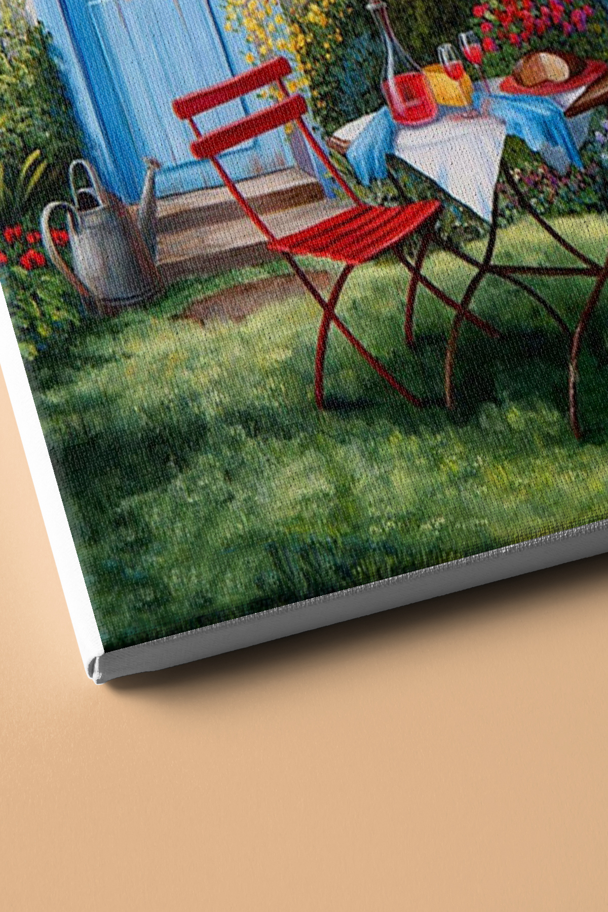 Sayılarla Boyama Seti Kasnaklı Sakin Bahçe - Görsel 3