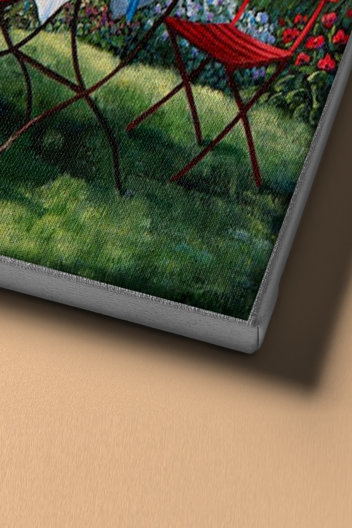 Sayılarla Boyama Seti Kasnaklı Sakin Bahçe - Görsel 4