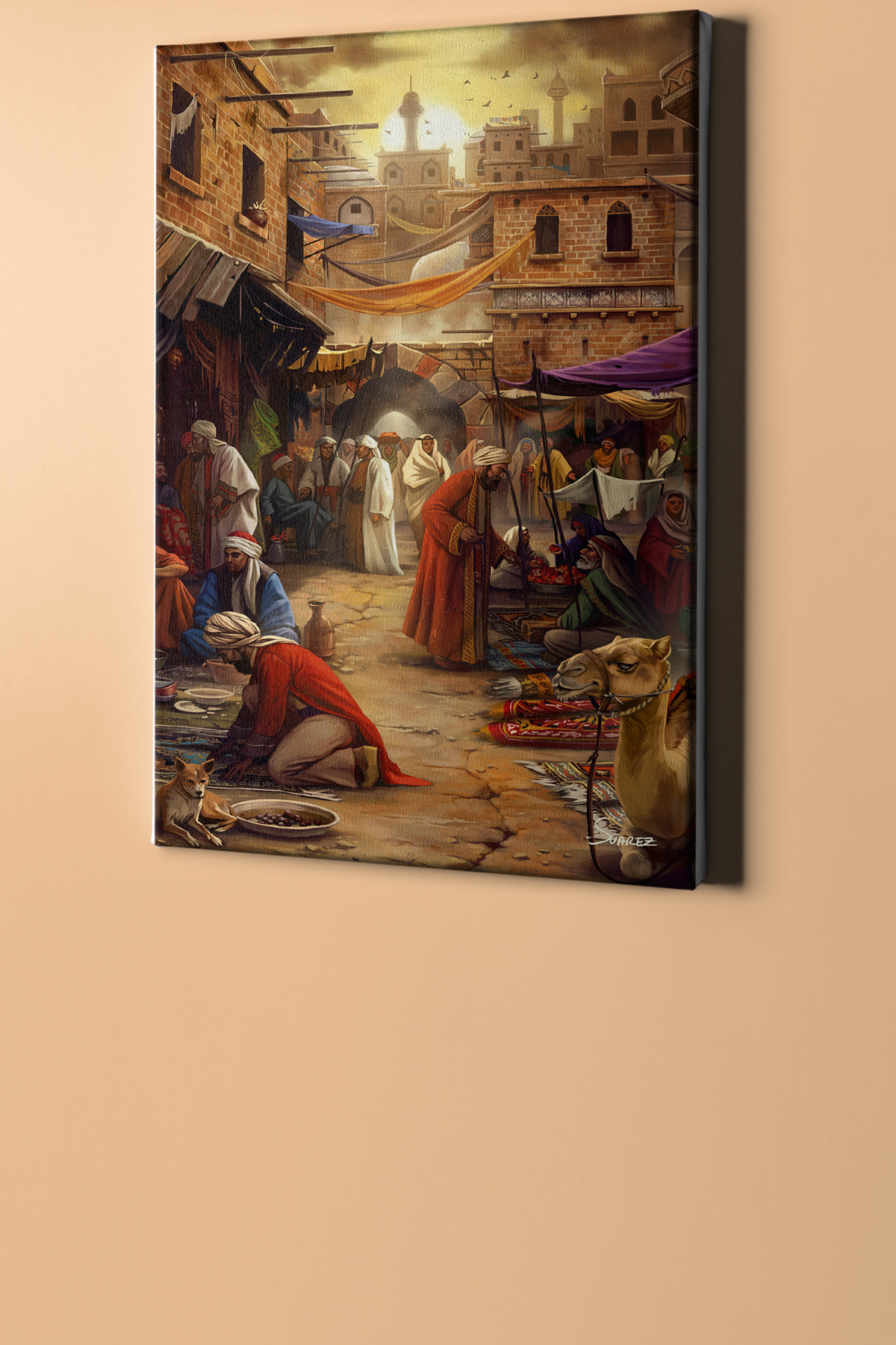 Sayılarla Boyama Seti Kasnaklı Osmanlı Pazarı - Görsel 2