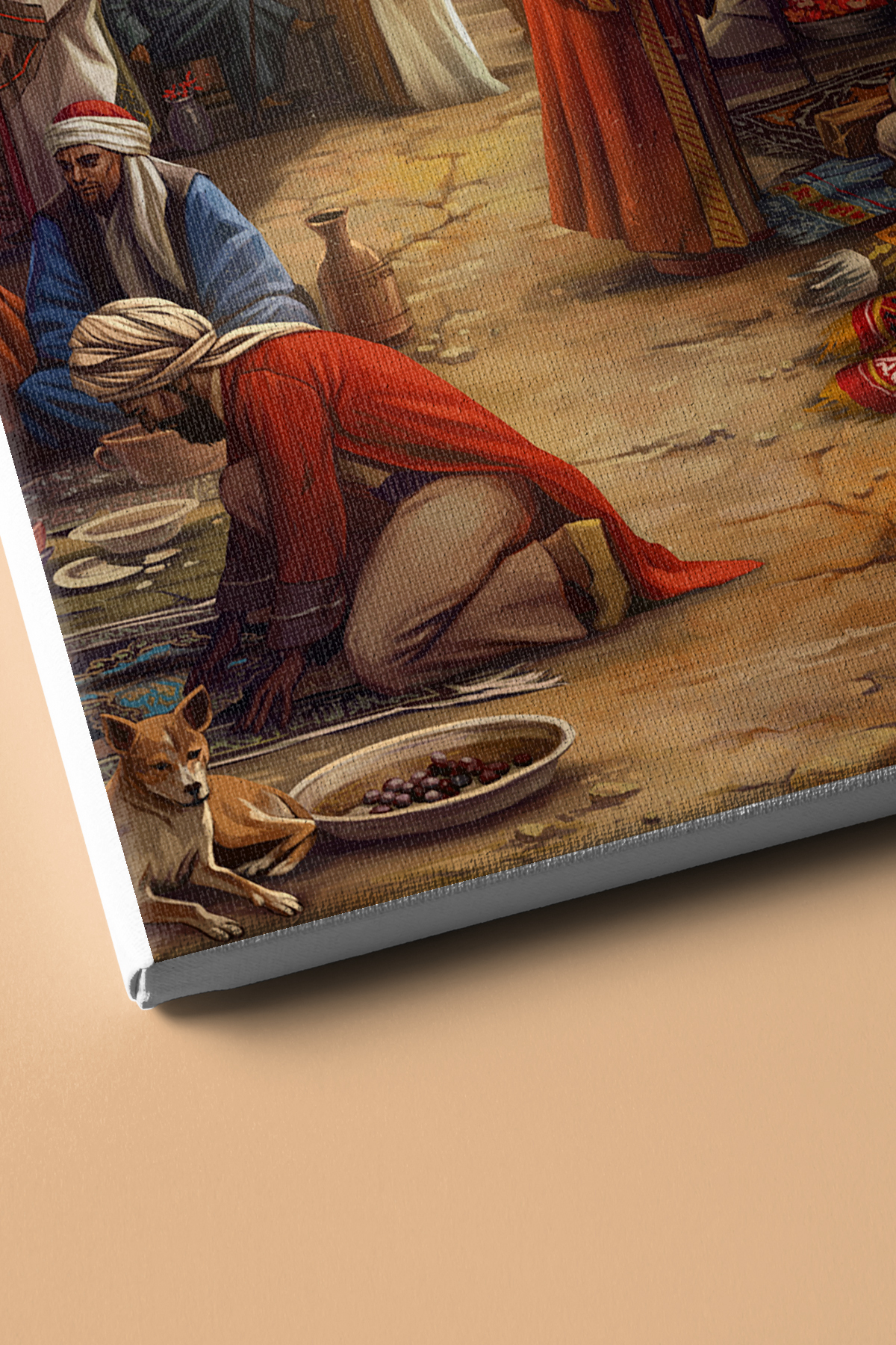 Sayılarla Boyama Seti Kasnaklı Osmanlı Pazarı - Görsel 3