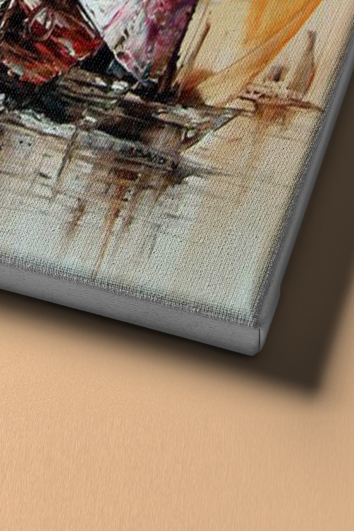 Sayılarla Boyama Seti Kasnaklı Renkli Yelkenliler - Görsel 4