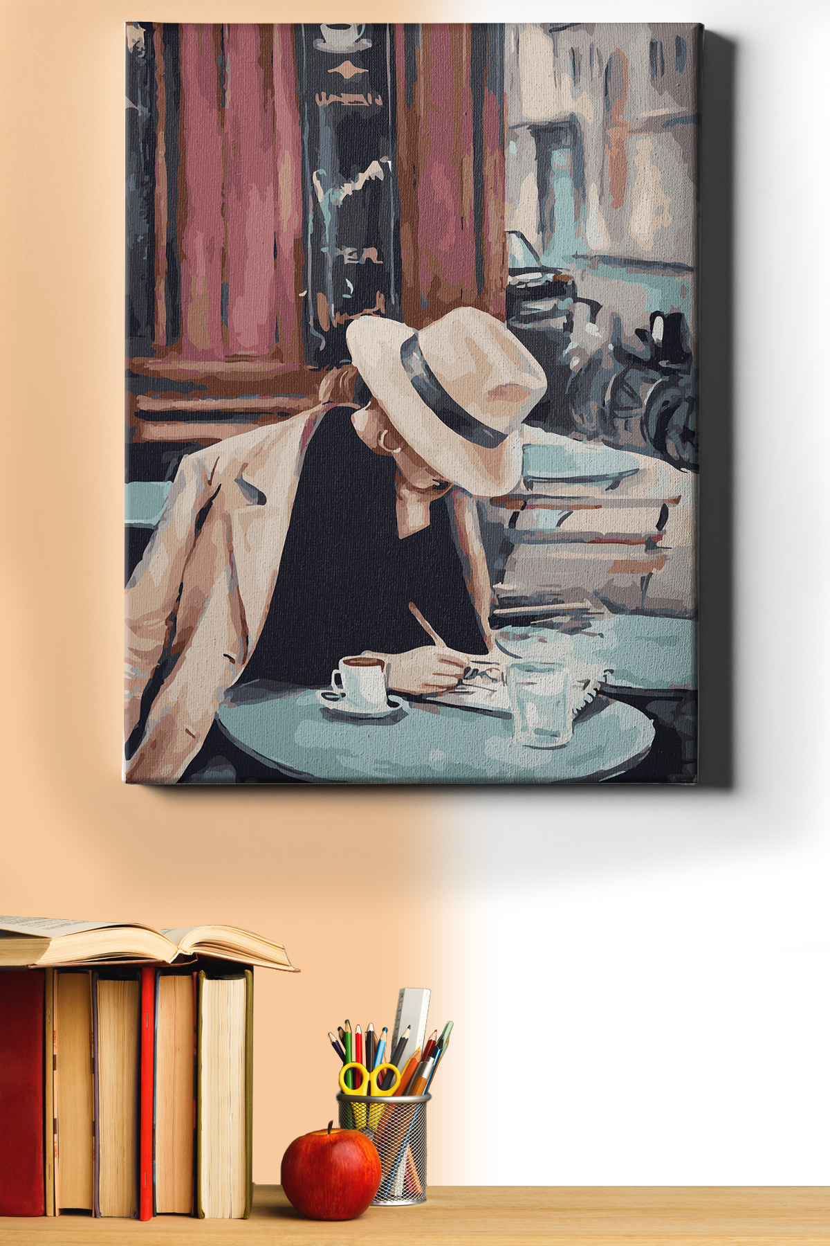 Sayılarla Boyama Seti Kasnaklı Yazar