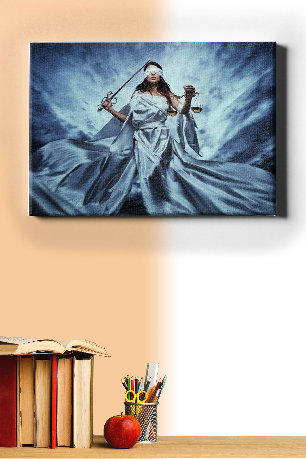 Sayılarla Boyama Seti Kasnaklı Adalet 2