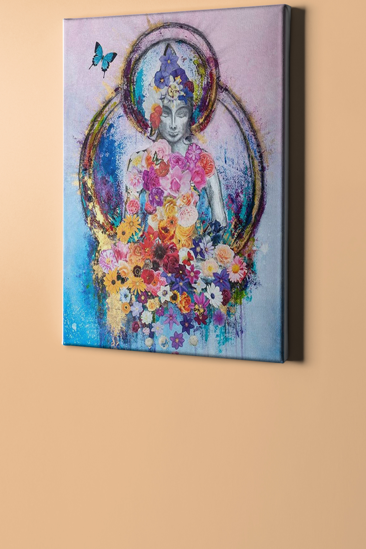 Sayılarla Boyama Seti Kasnaklı Çiçekler - Görsel 2