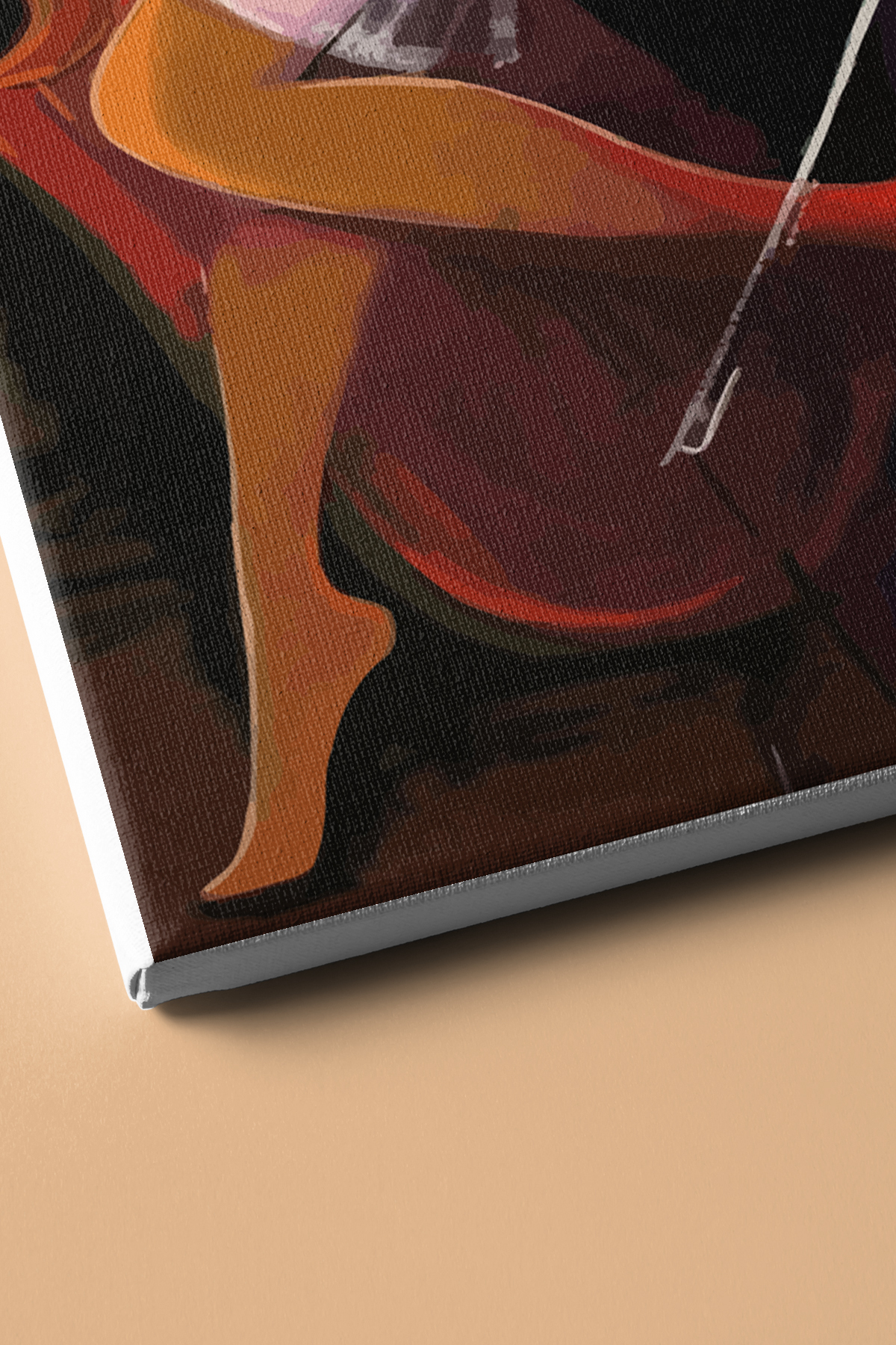 Sayılarla Boyama Seti Kasnaklı Kemancı Kız 2 - Görsel 3