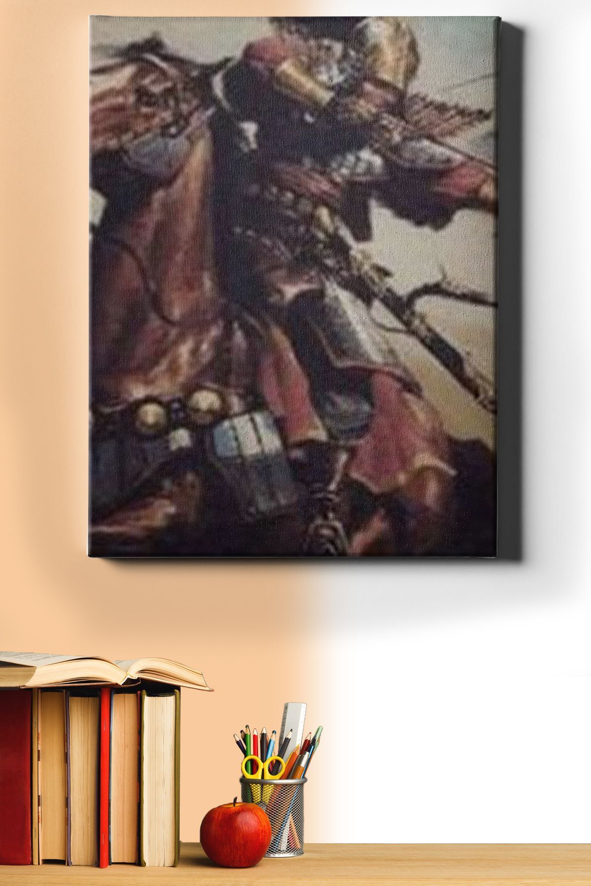 Sayılarla Boyama Seti Kasnaklı Atlı Savaşçı