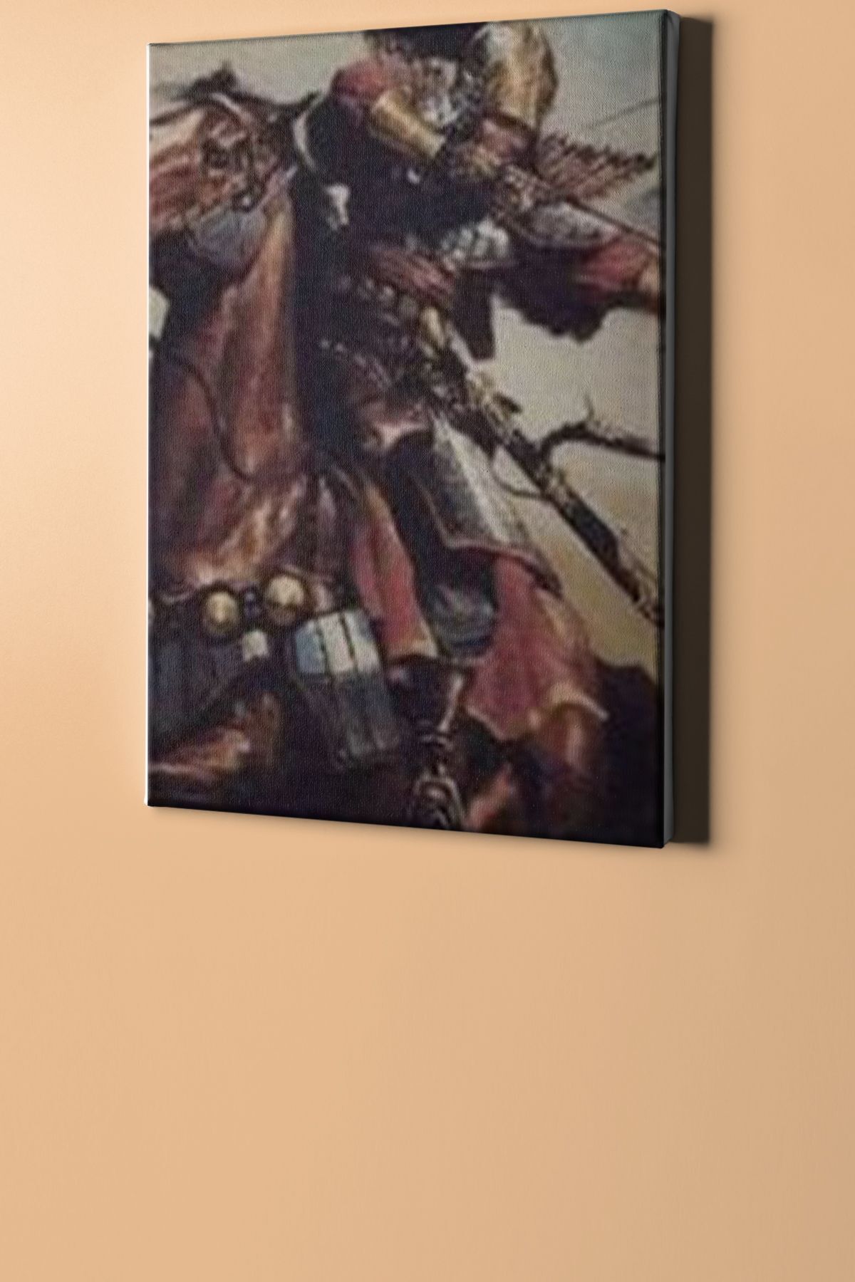 Sayılarla Boyama Seti Kasnaklı Atlı Savaşçı - Görsel 2