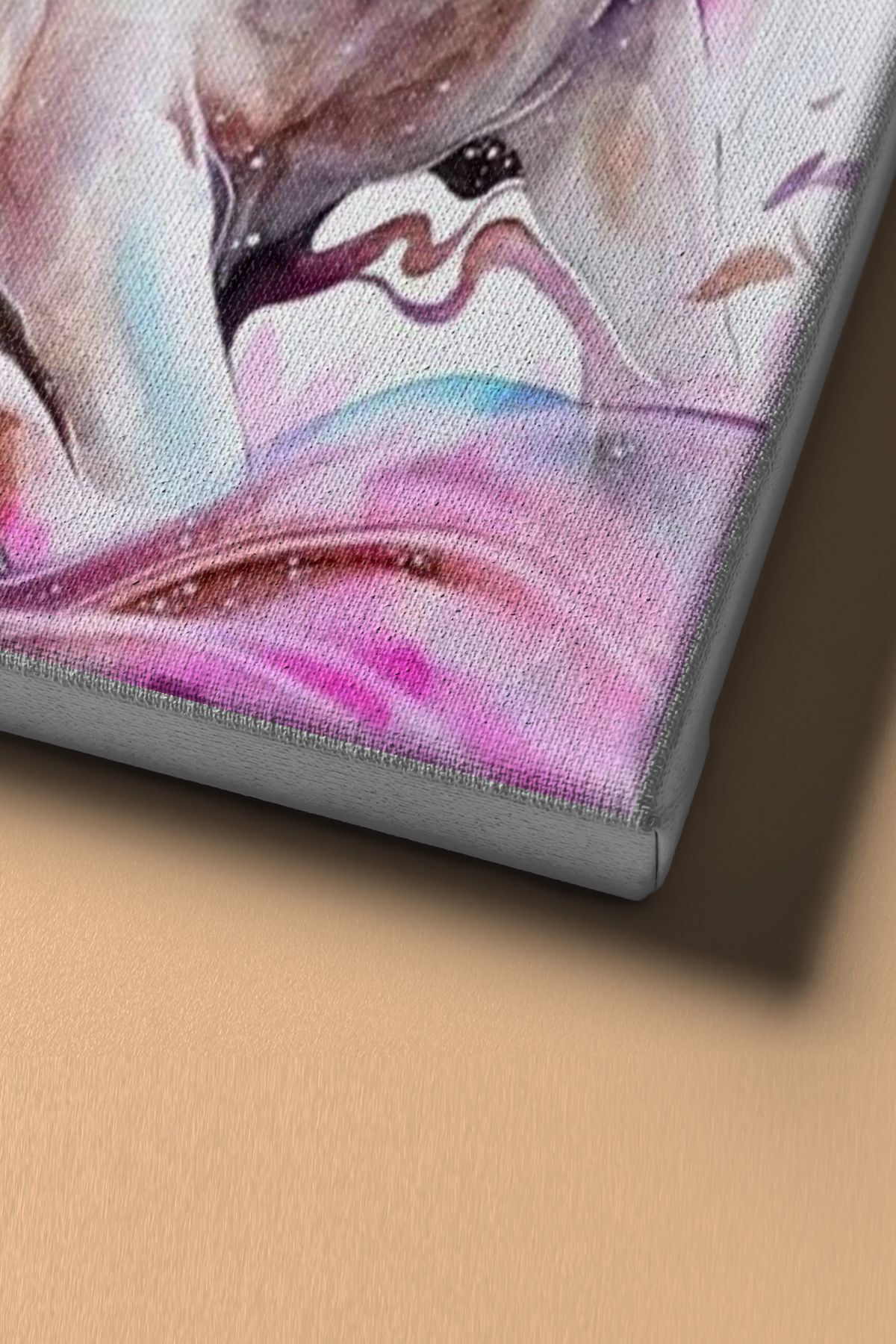 Sayılarla Boyama Seti Kasnaklı Mor Yele - Görsel 4