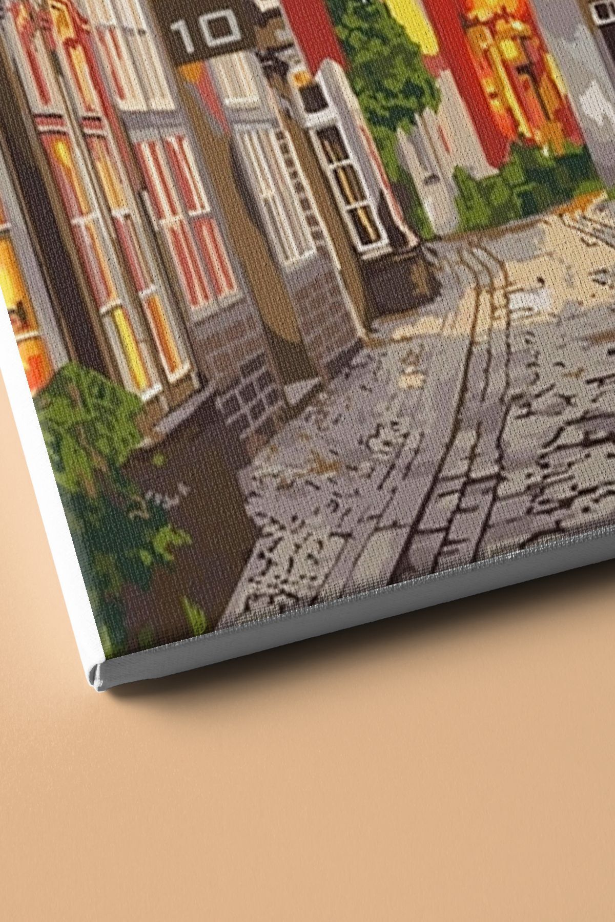 Sayılarla Boyama Seti Kasnaklı Masal Sokağı - Görsel 3