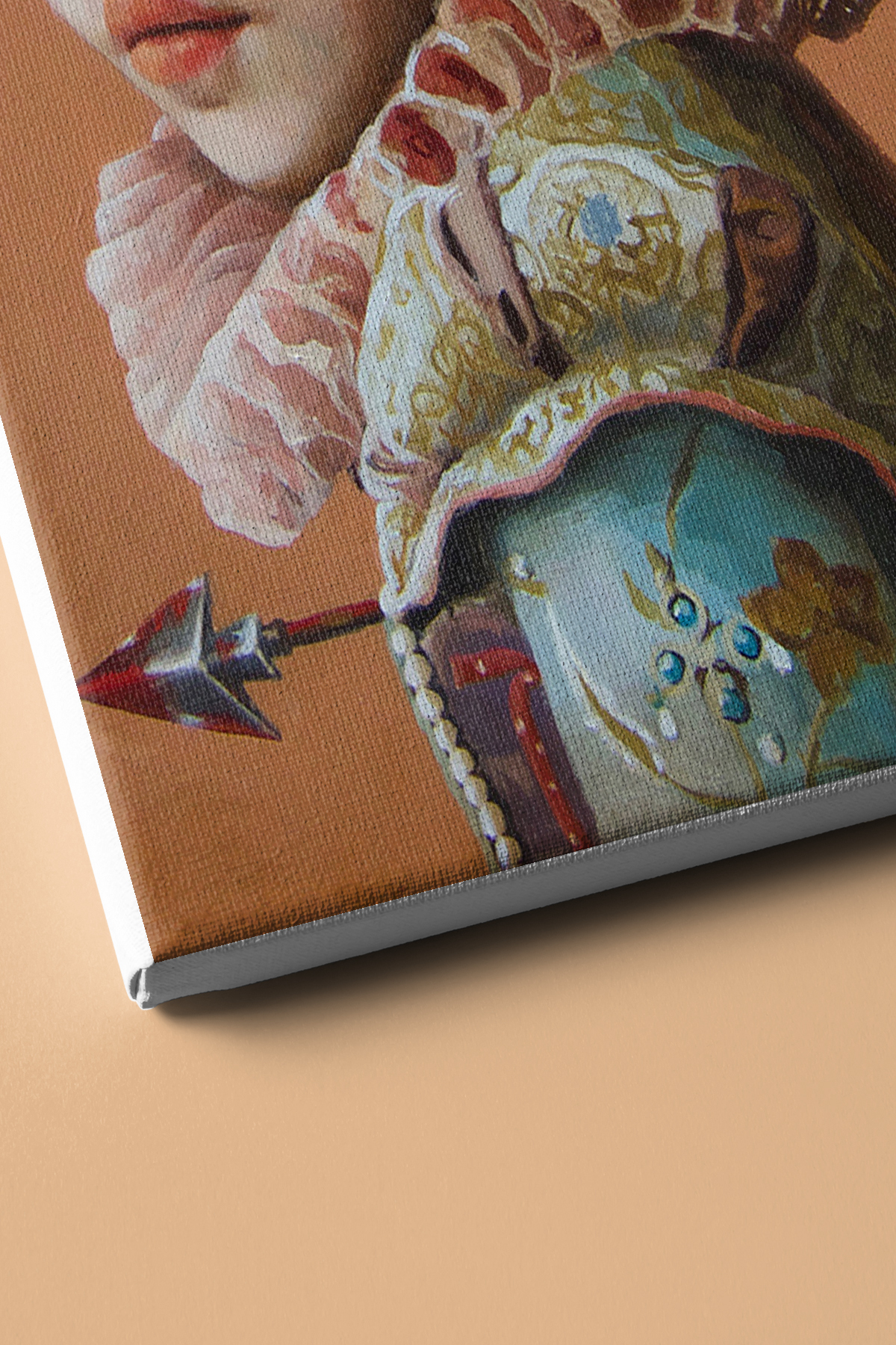 Sayılarla Boyama Seti Kasnaklı Küçük Kız - Görsel 3