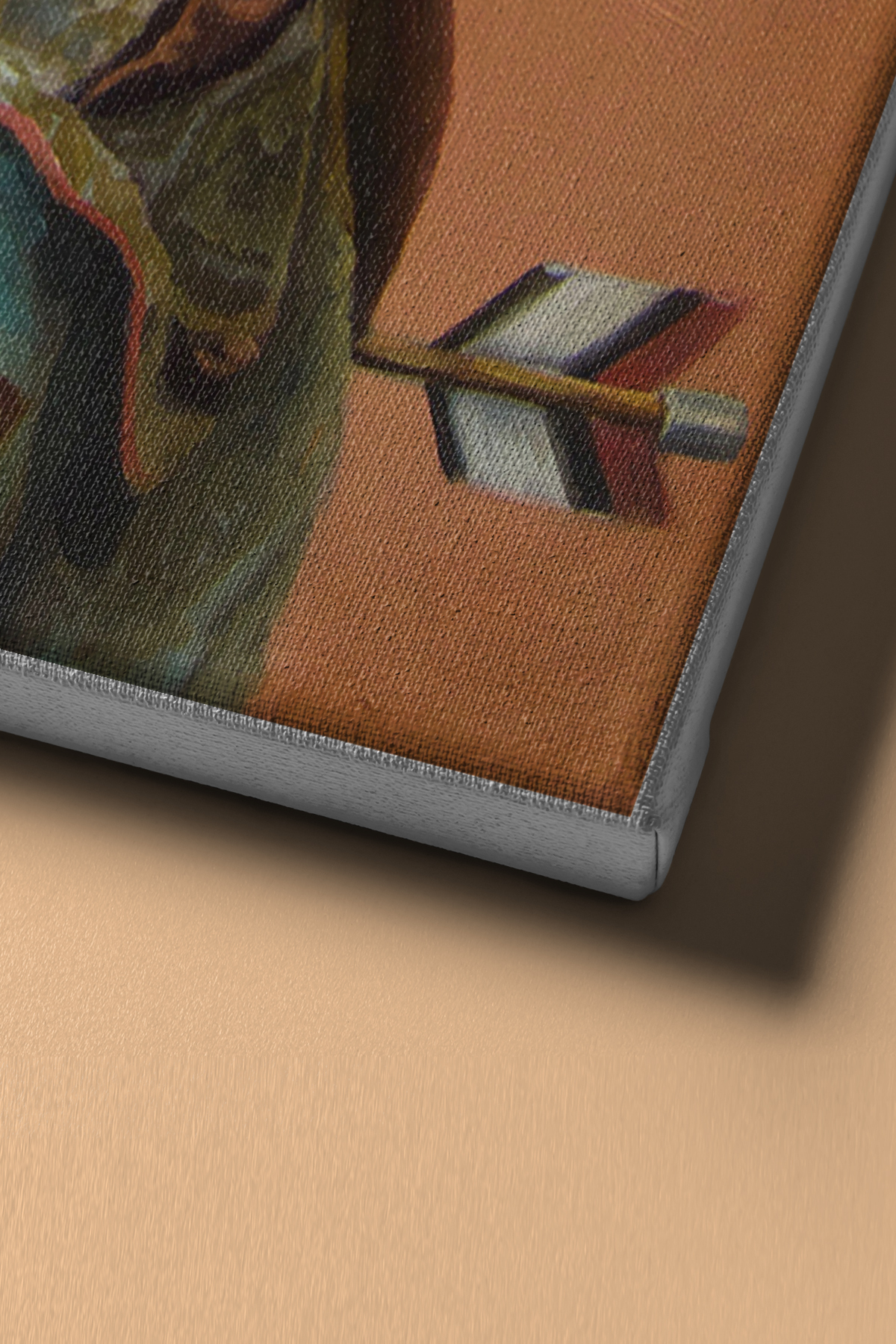 Sayılarla Boyama Seti Kasnaklı Küçük Kız - Görsel 4