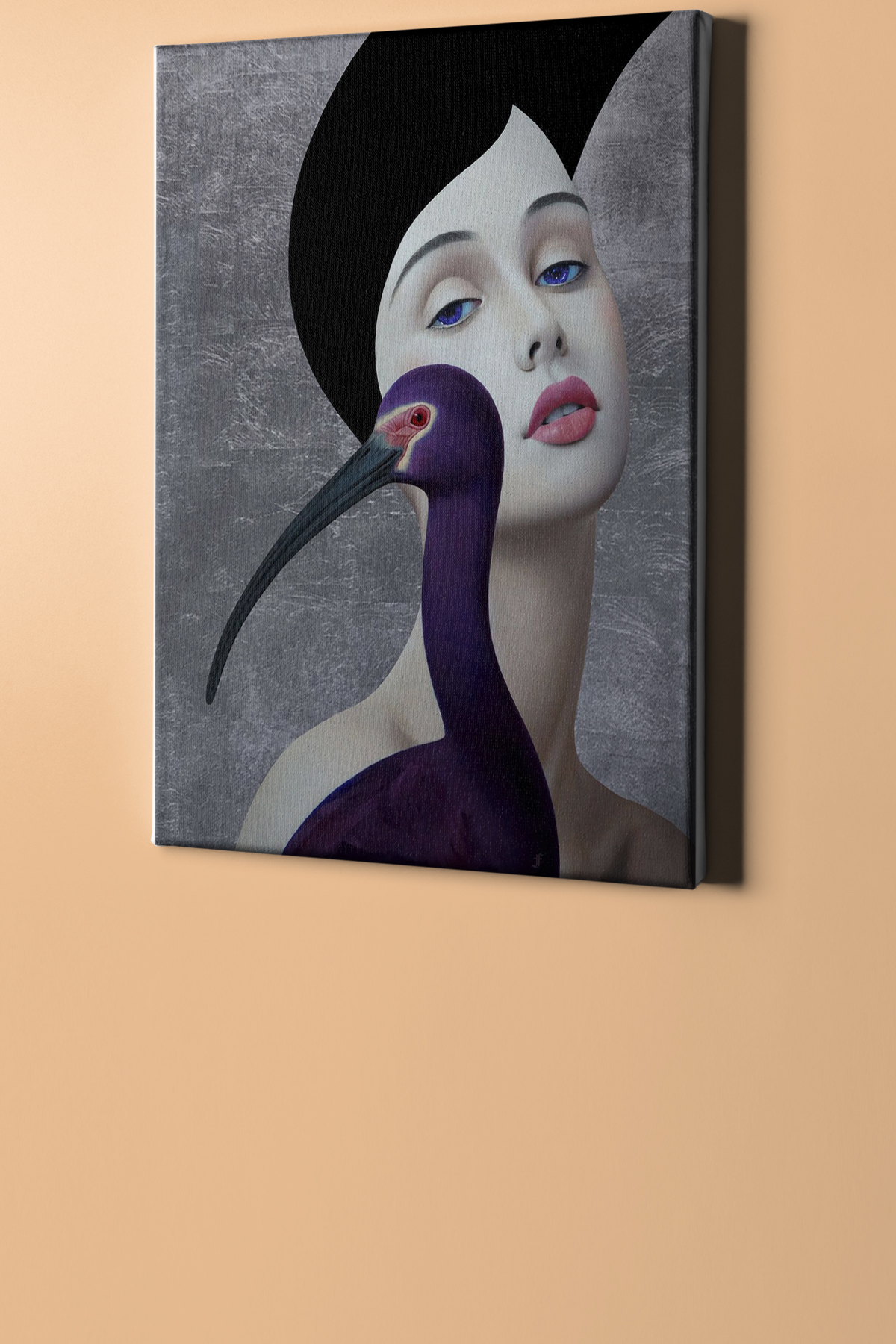 Sayılarla Boyama Seti Kasnaklı Mor Güzelleri - Görsel 2