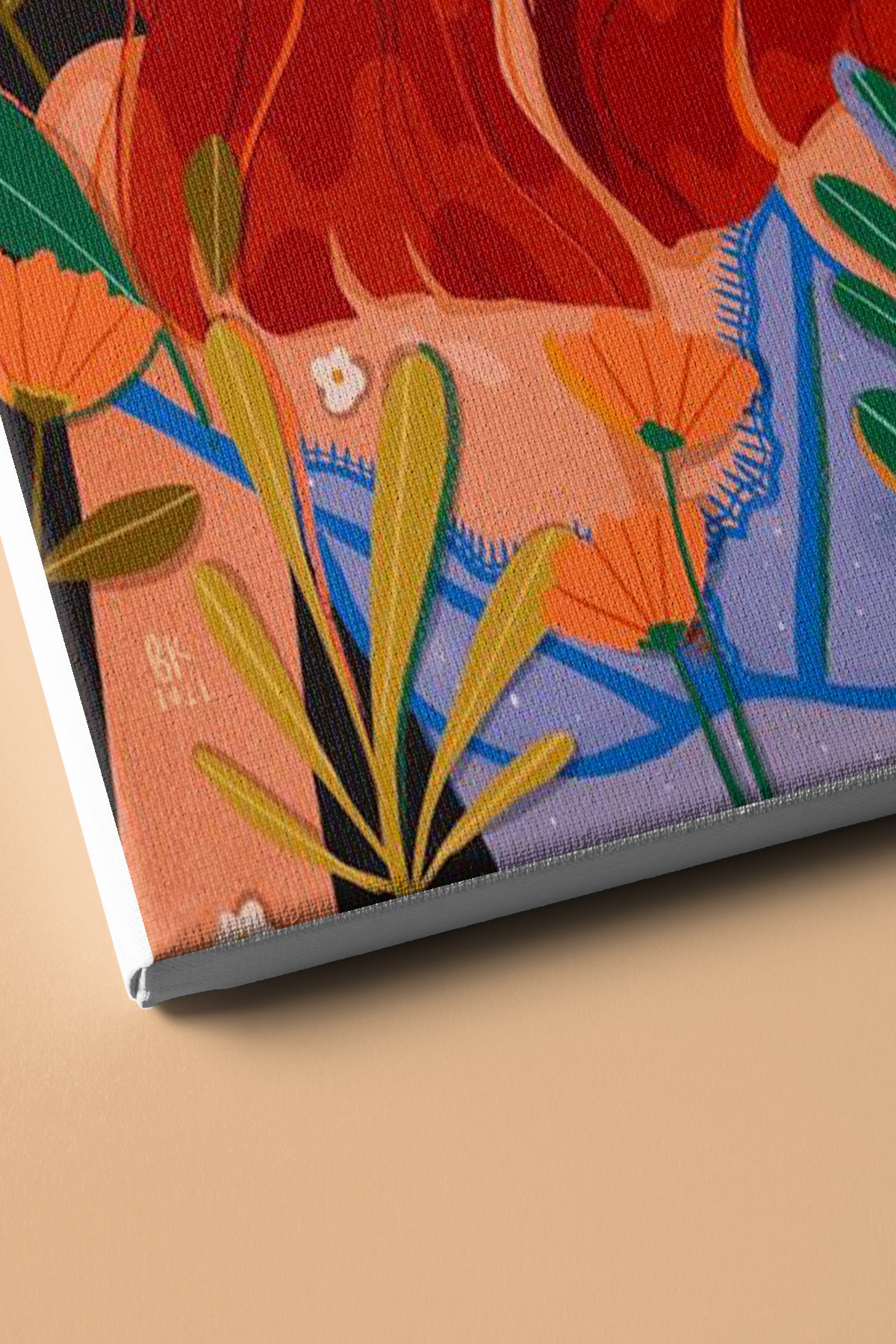 Sayılarla Boyama Seti Kasnaklı Renkli Kız - Görsel 3