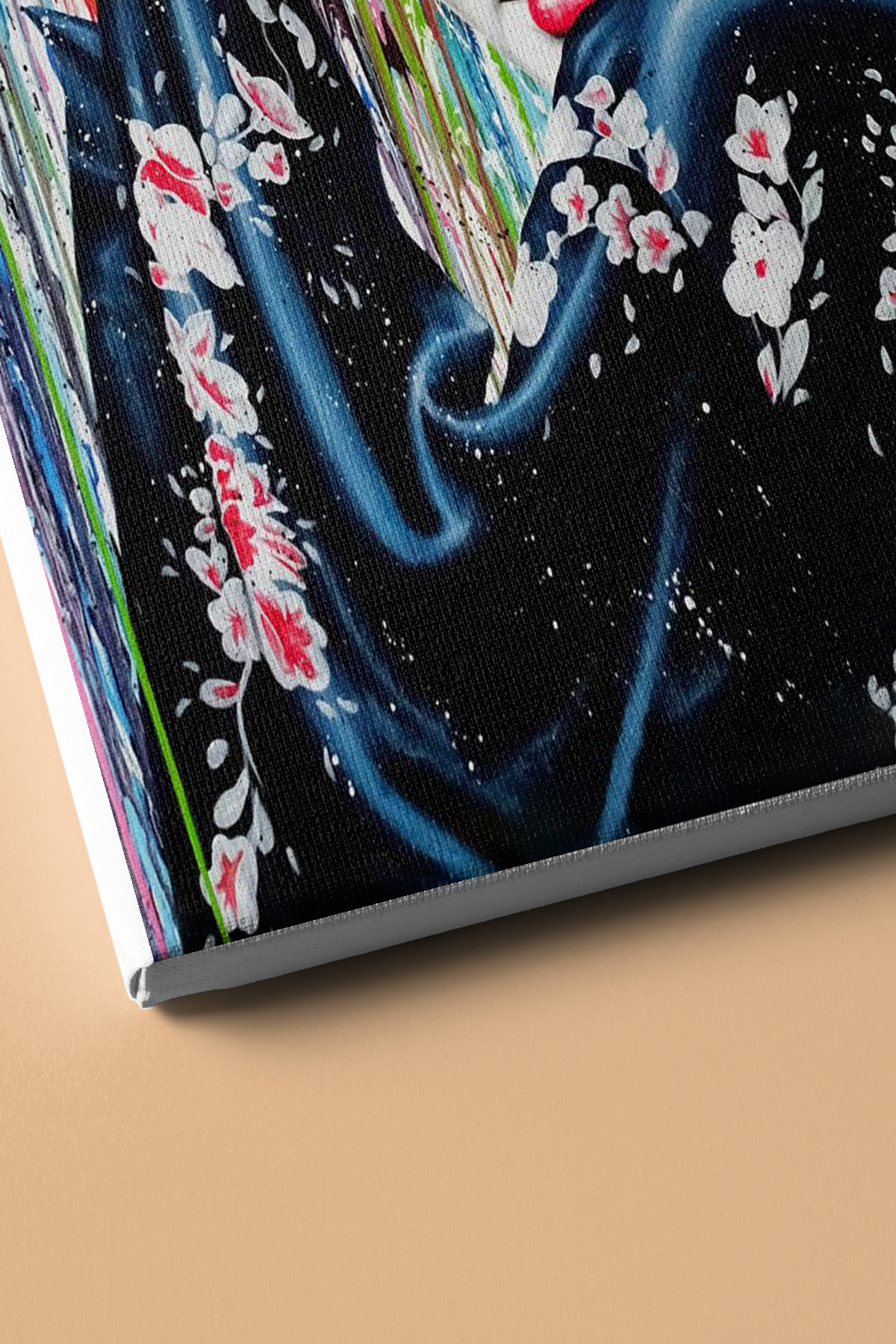 Sayılarla Boyama Seti Kasnaklı Boyalı Kadın - Görsel 3