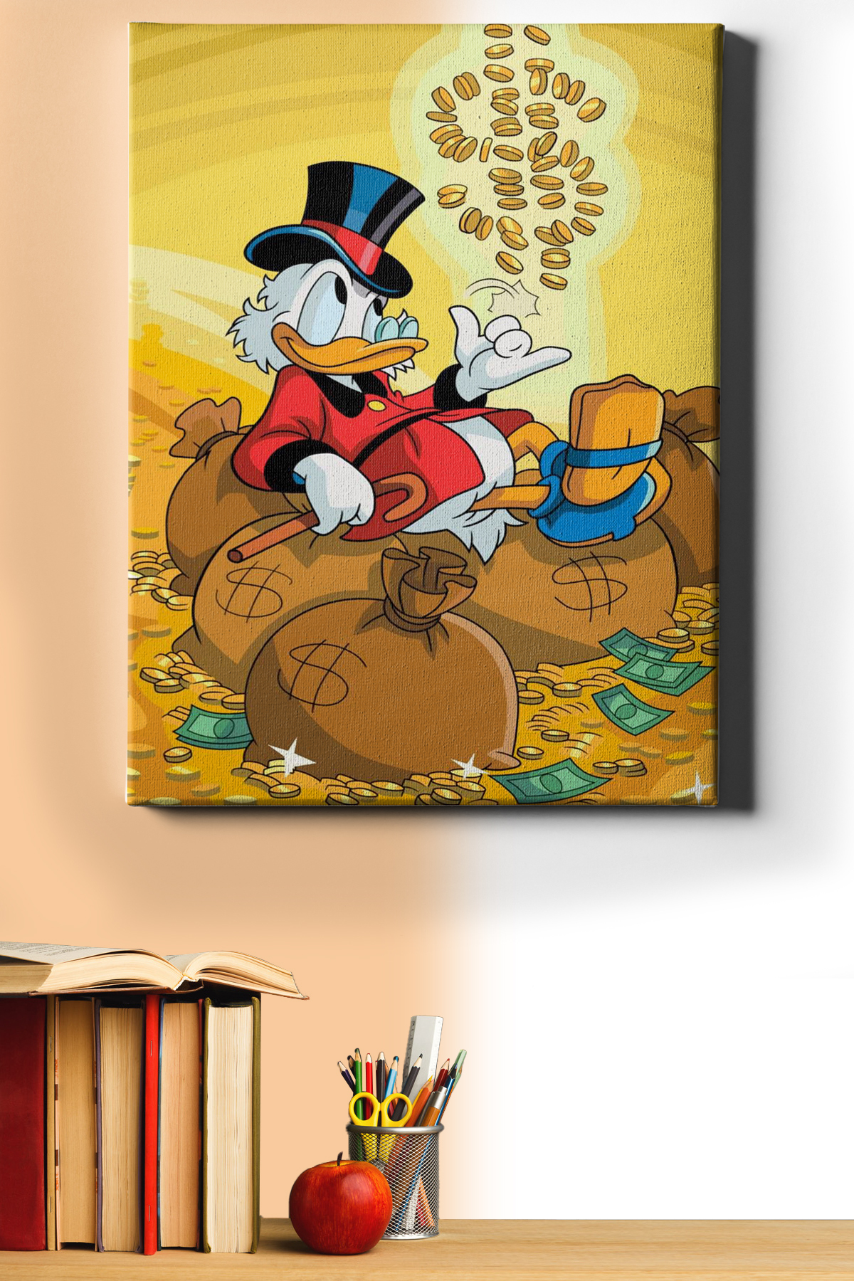 Sayılarla Boyama Seti Kasnaklı Zengin Ördek