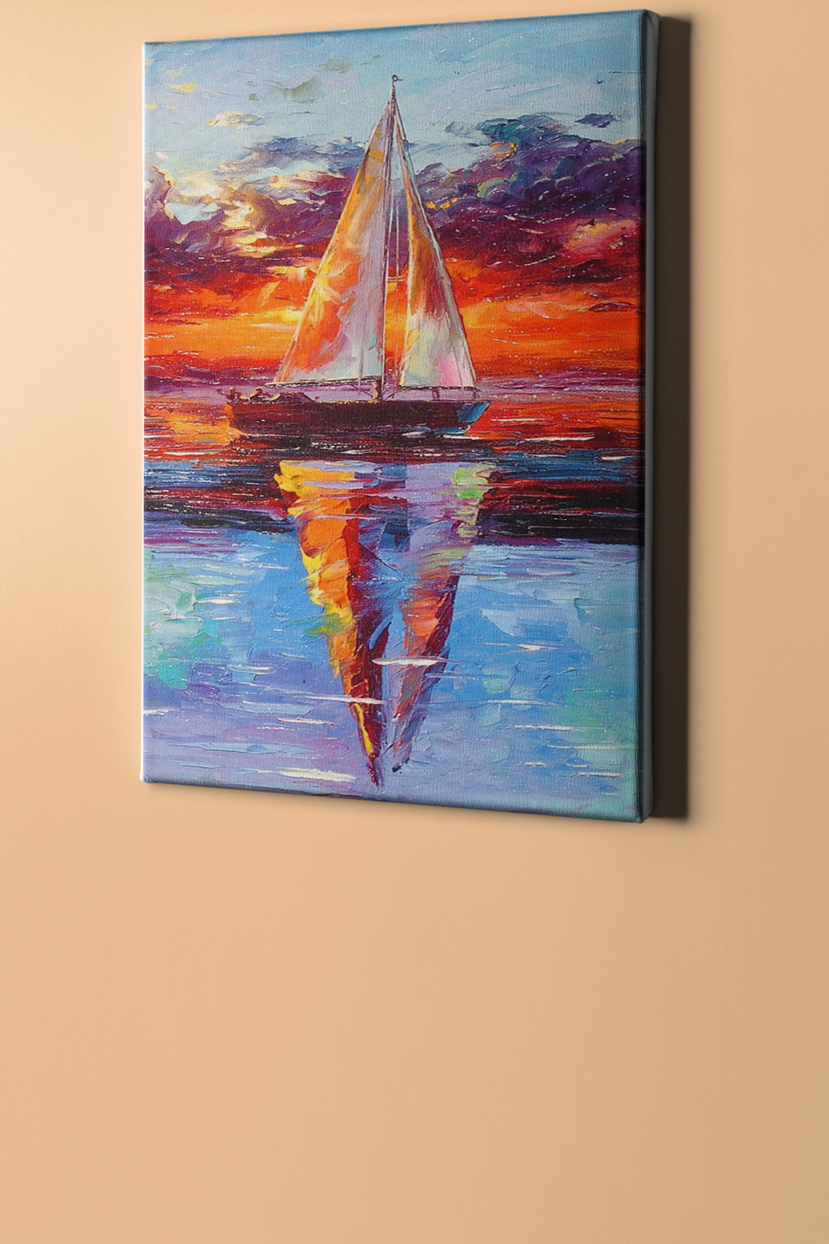 Sayılarla Boyama Seti Kasnaklı Yelkenli Renkleri - Görsel 2