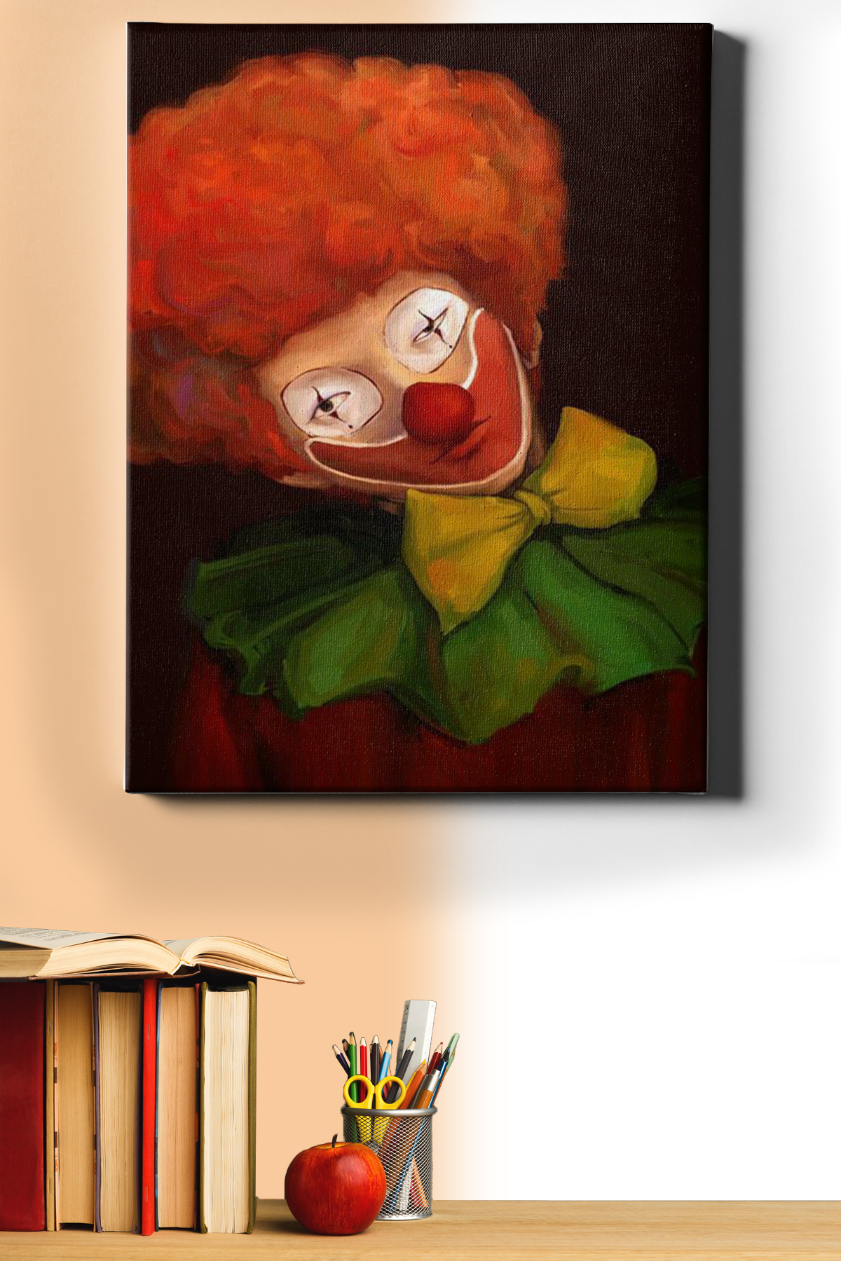 Sayılarla Boyama Seti Kasnaklı Yorgun Palyaço