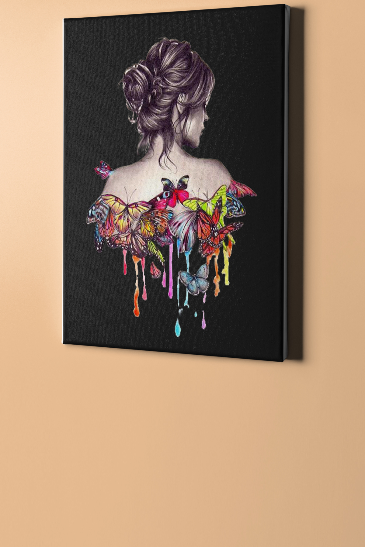 Sayılarla Boyama Seti Kasnaklı Kadın Kelebek Sırrı - Görsel 2