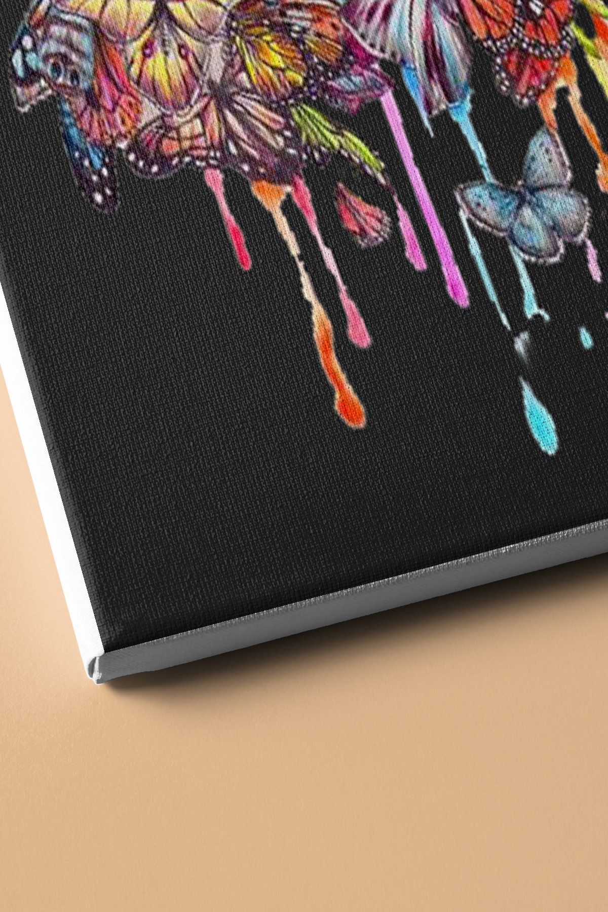 Sayılarla Boyama Seti Kasnaklı Kadın Kelebek Sırrı - Görsel 3