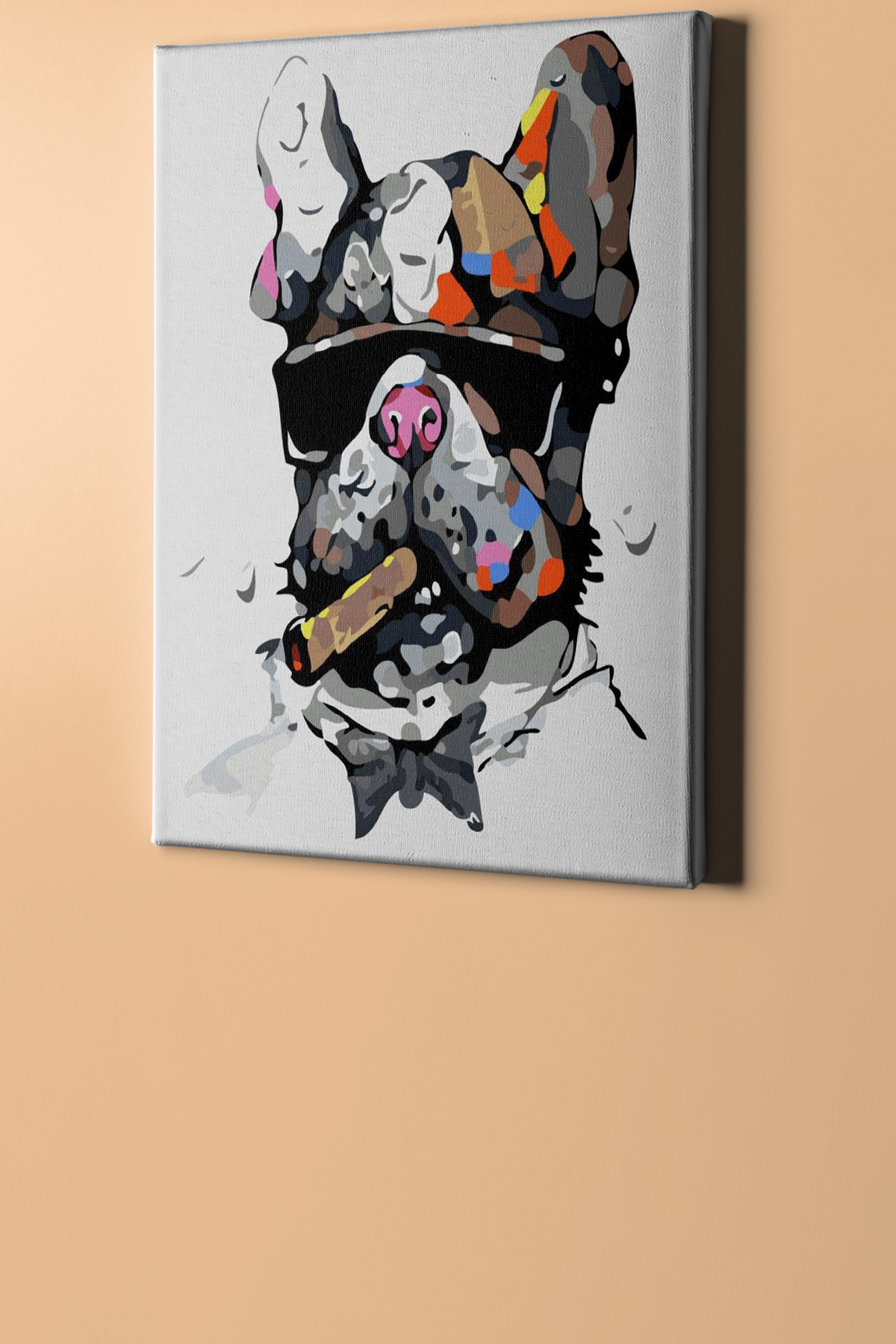 Sayılarla Boyama Seti Kasnaklı Havalı Köpek - Görsel 2