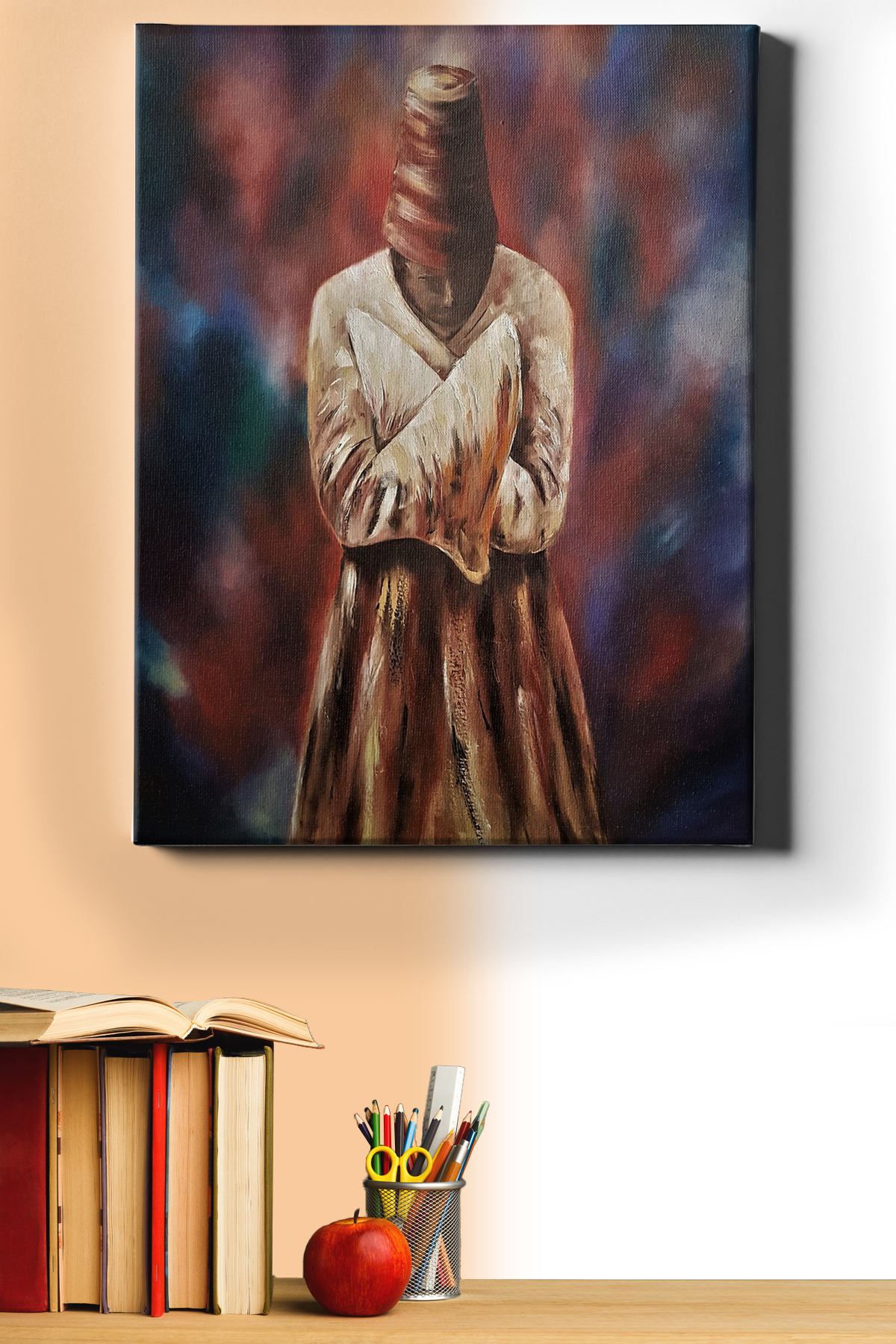 Sayılarla Boyama Seti Kasnaklı Renkli Semazen