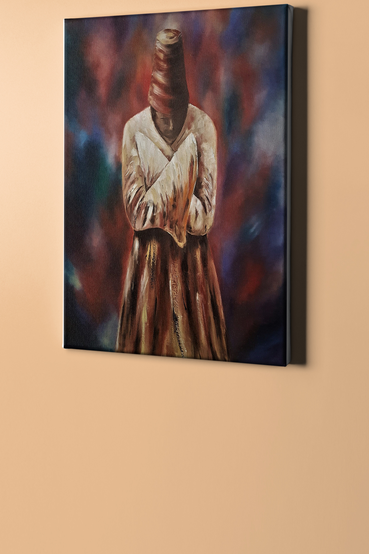 Sayılarla Boyama Seti Kasnaklı Renkli Semazen - Görsel 2