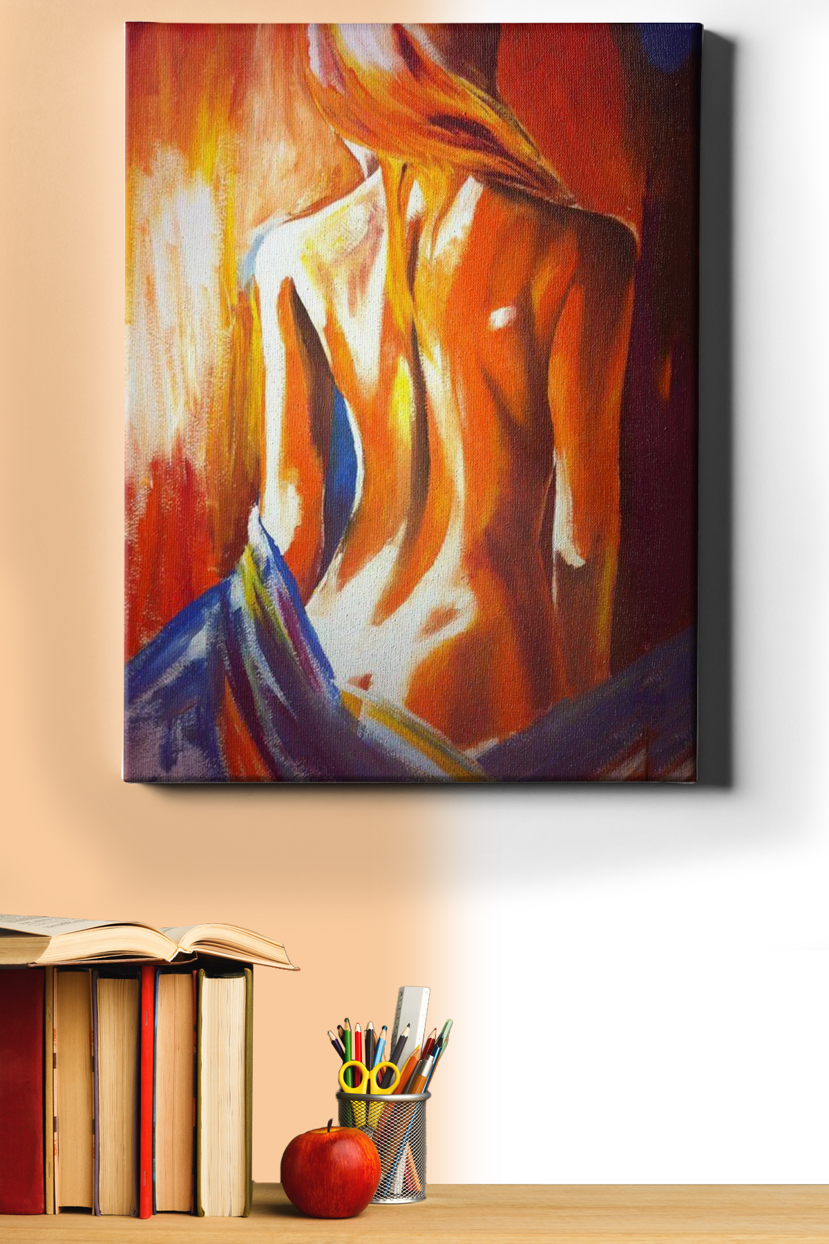 Sayılarla Boyama Seti Kasnaklı Geceye Veda