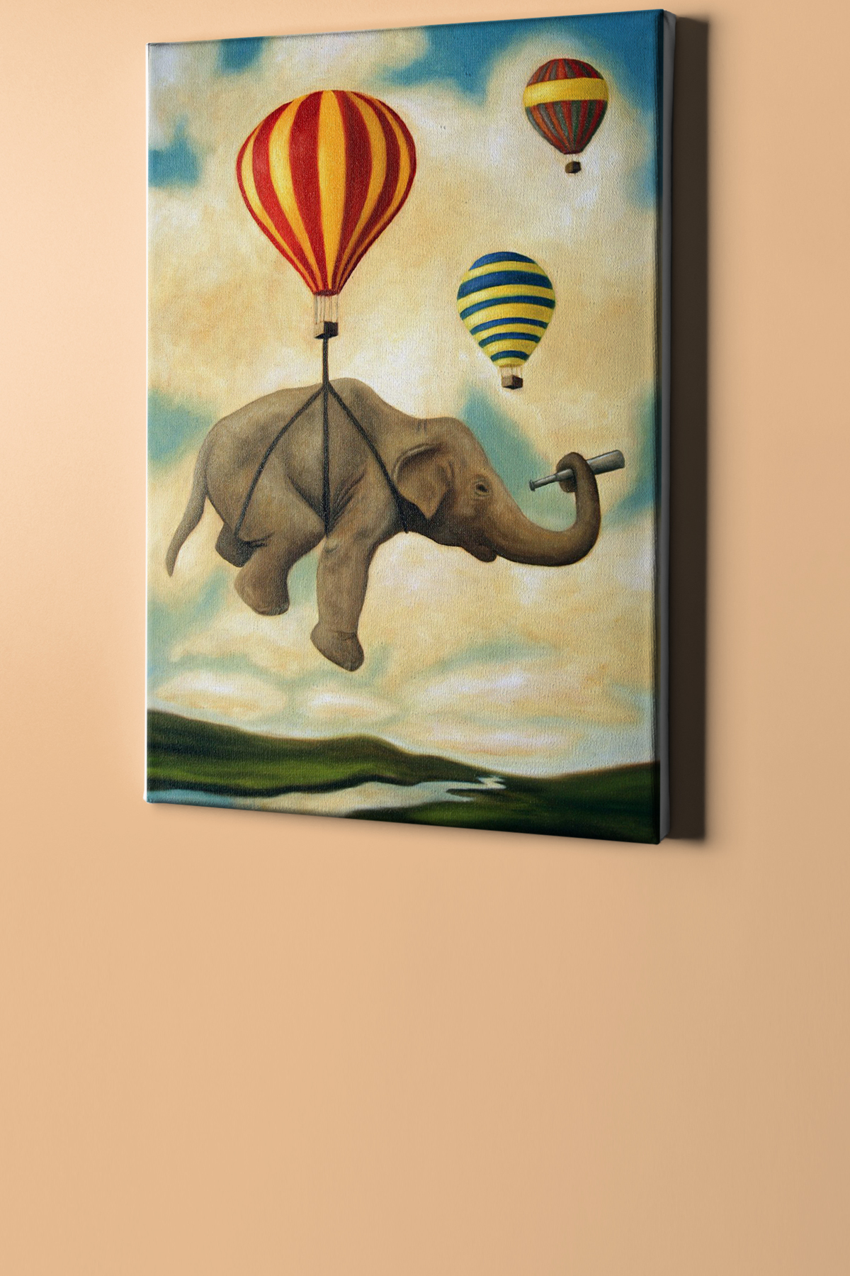 Sayılarla Boyama Seti Kasnaklı Gezgin Fil - Görsel 2