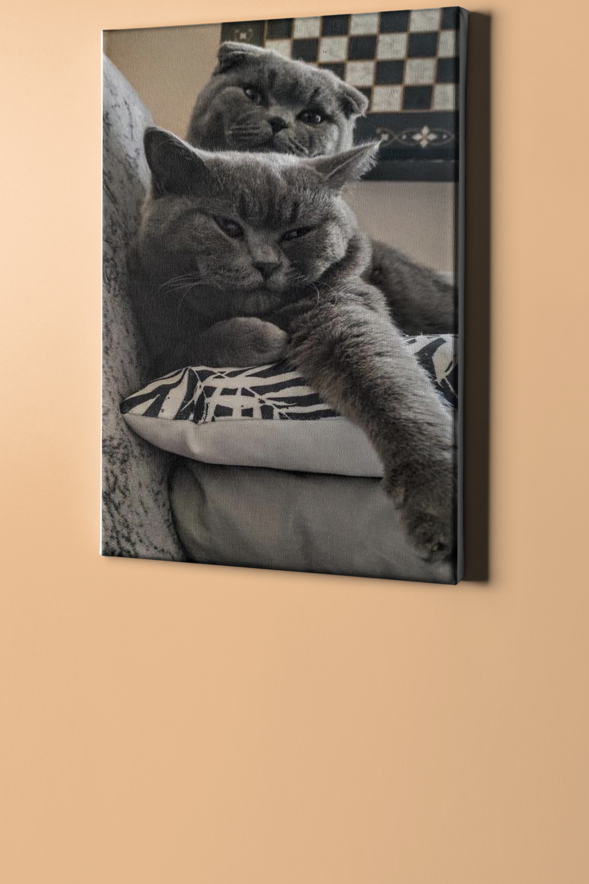 Sayılarla Boyama Seti Kasnaklı Ponçik Kediler - Görsel 2