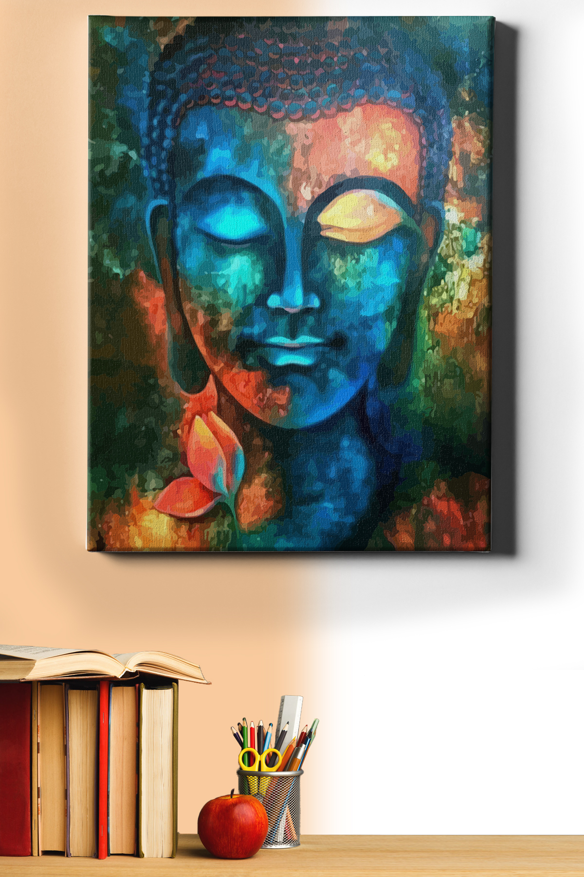 Sayılarla Boyama Seti Kasnaklı Düşünüyorum