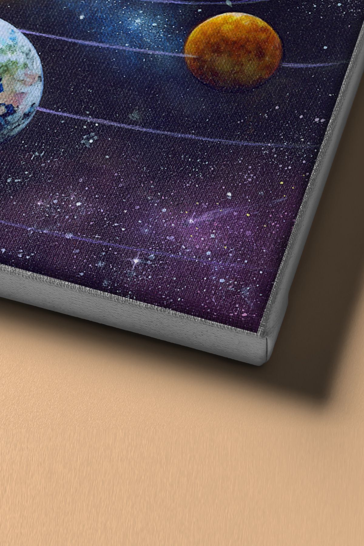 Sayılarla Boyama Seti Kasnaklı Avuçlarda Güneş - Görsel 4