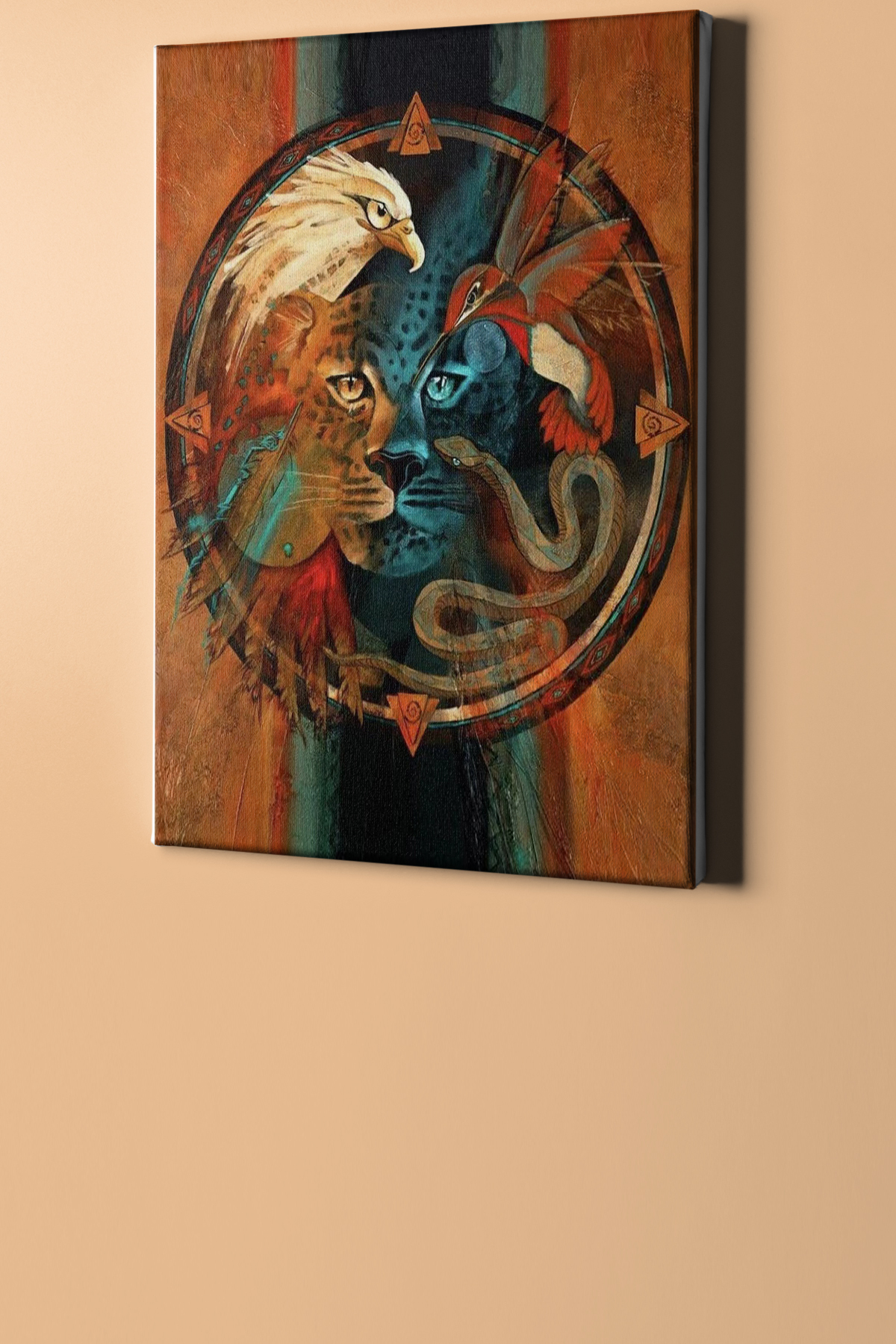 Sayılarla Boyama Seti Kasnaklı Erk Hayvanları - Görsel 2