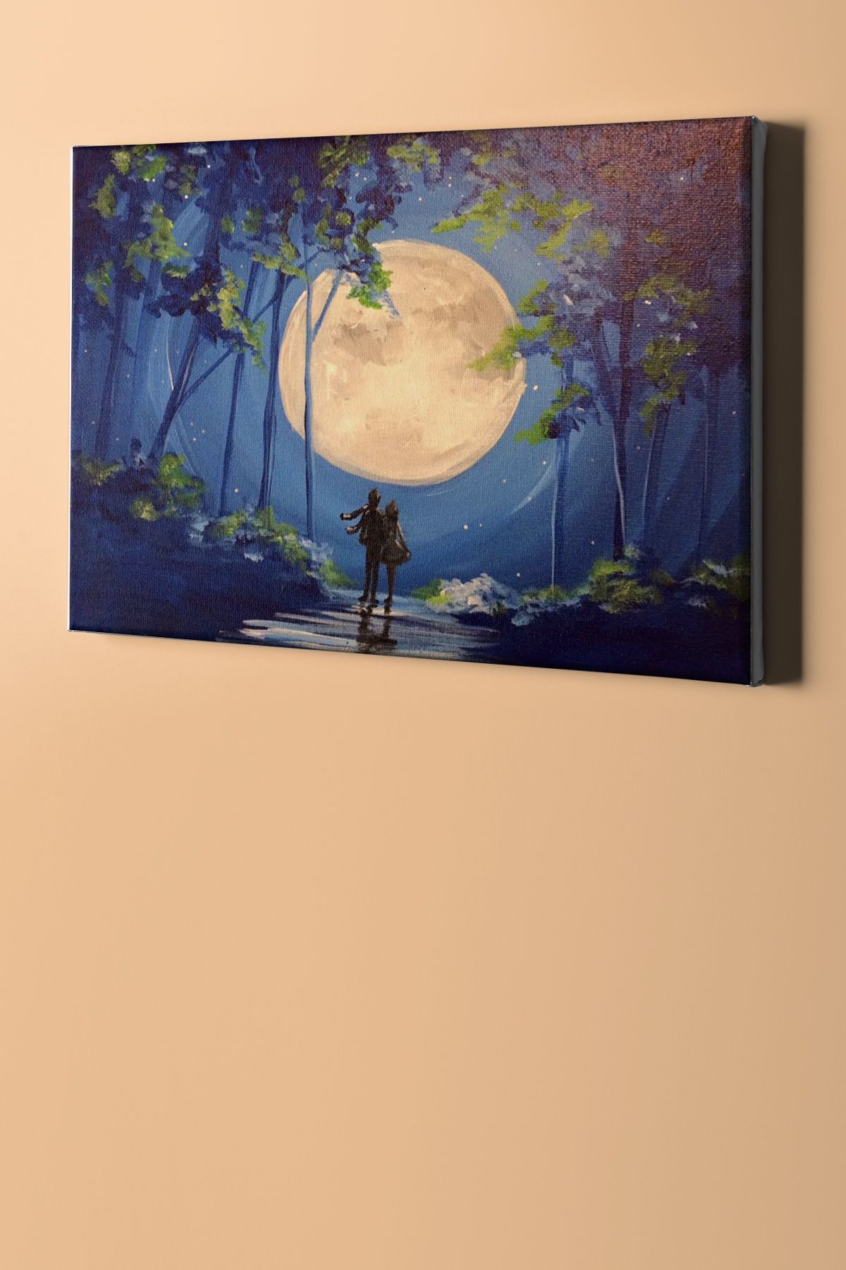 Sayılarla Boyama Seti Kasnaklı Dolunaya Bakış - Görsel 2