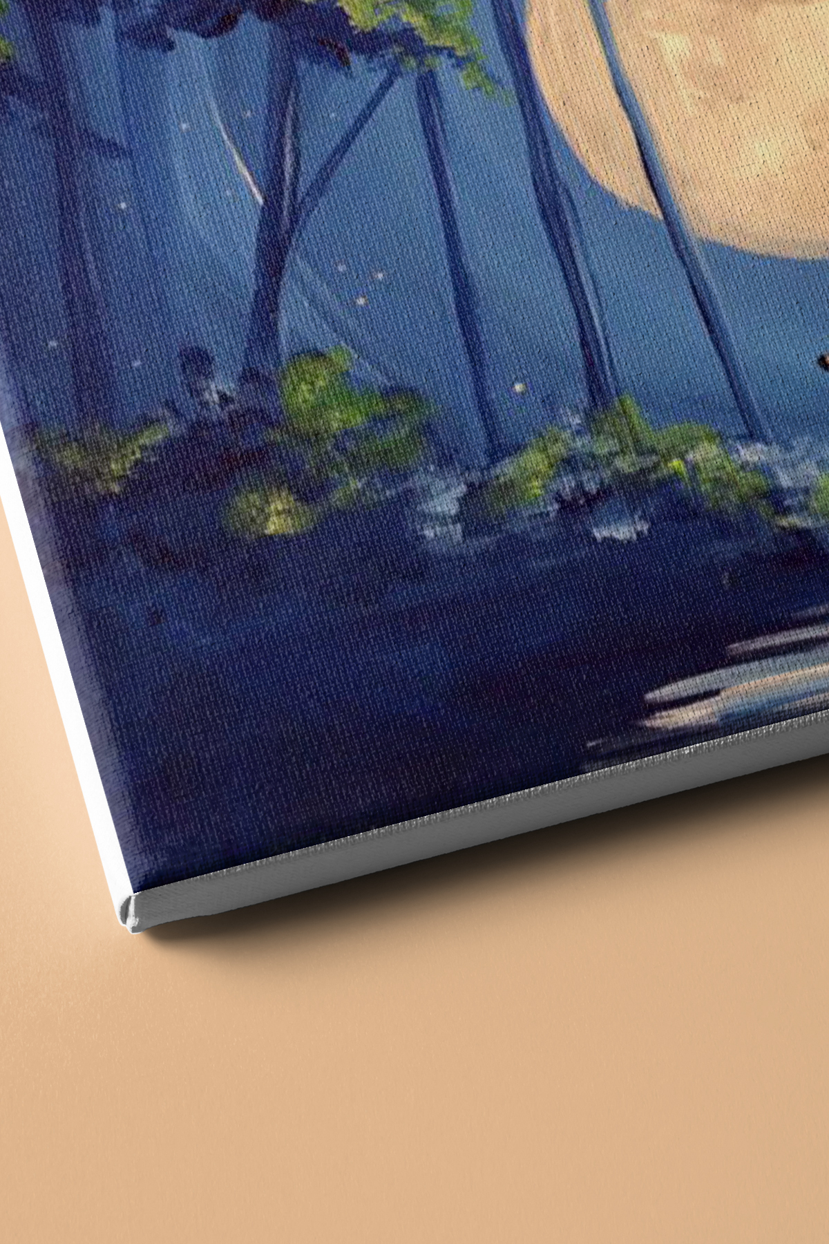 Sayılarla Boyama Seti Kasnaklı Dolunaya Bakış - Görsel 3