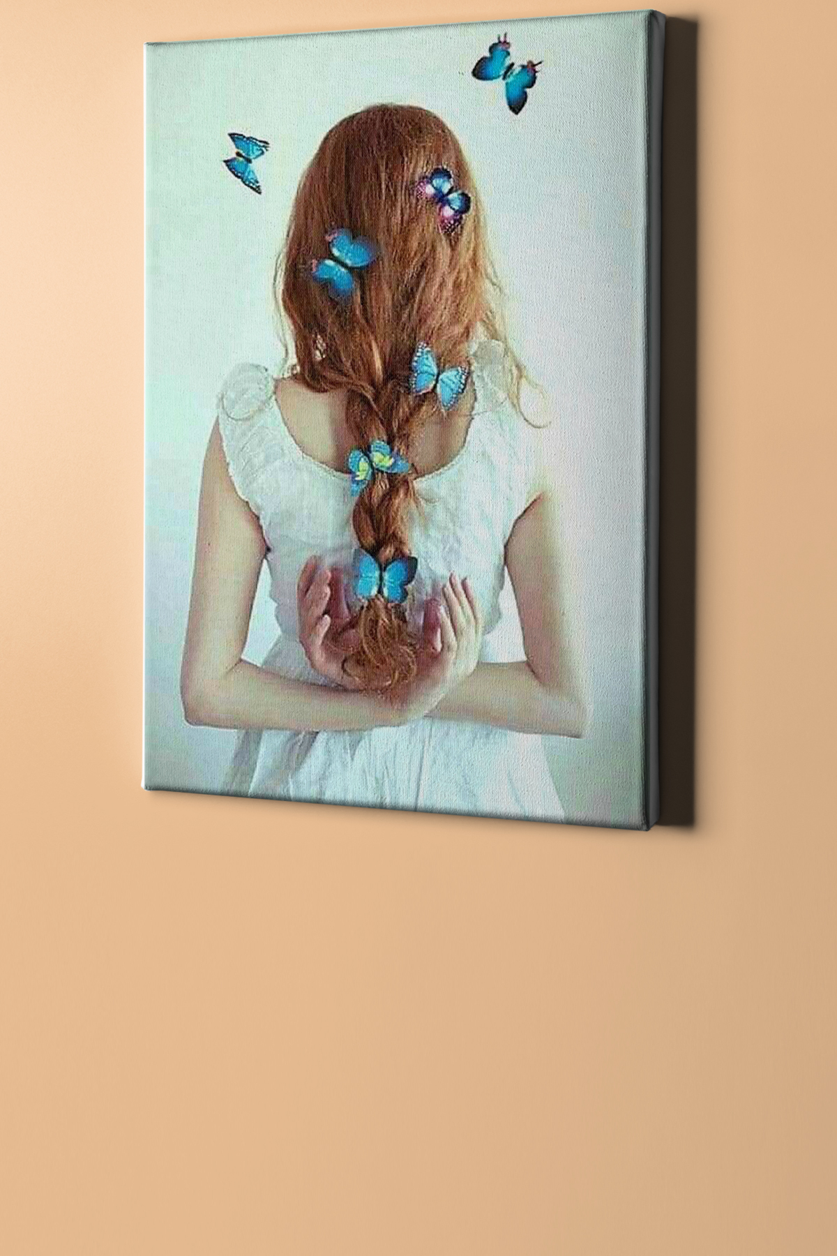 Sayılarla Boyama Seti Kasnaklı Yedi Kelebek - Görsel 2