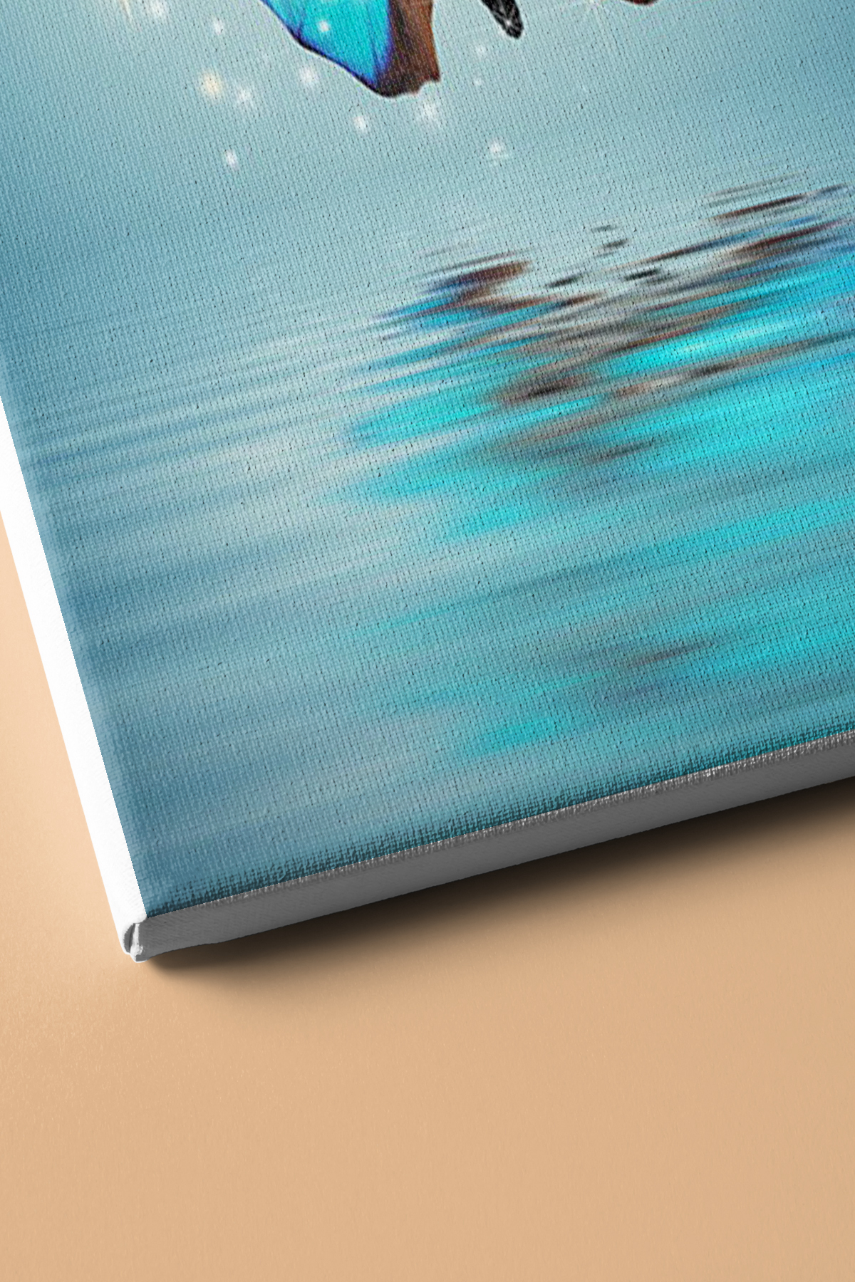 Sayılarla Boyama Seti Kasnaklı Mavili Kelebek - Görsel 3