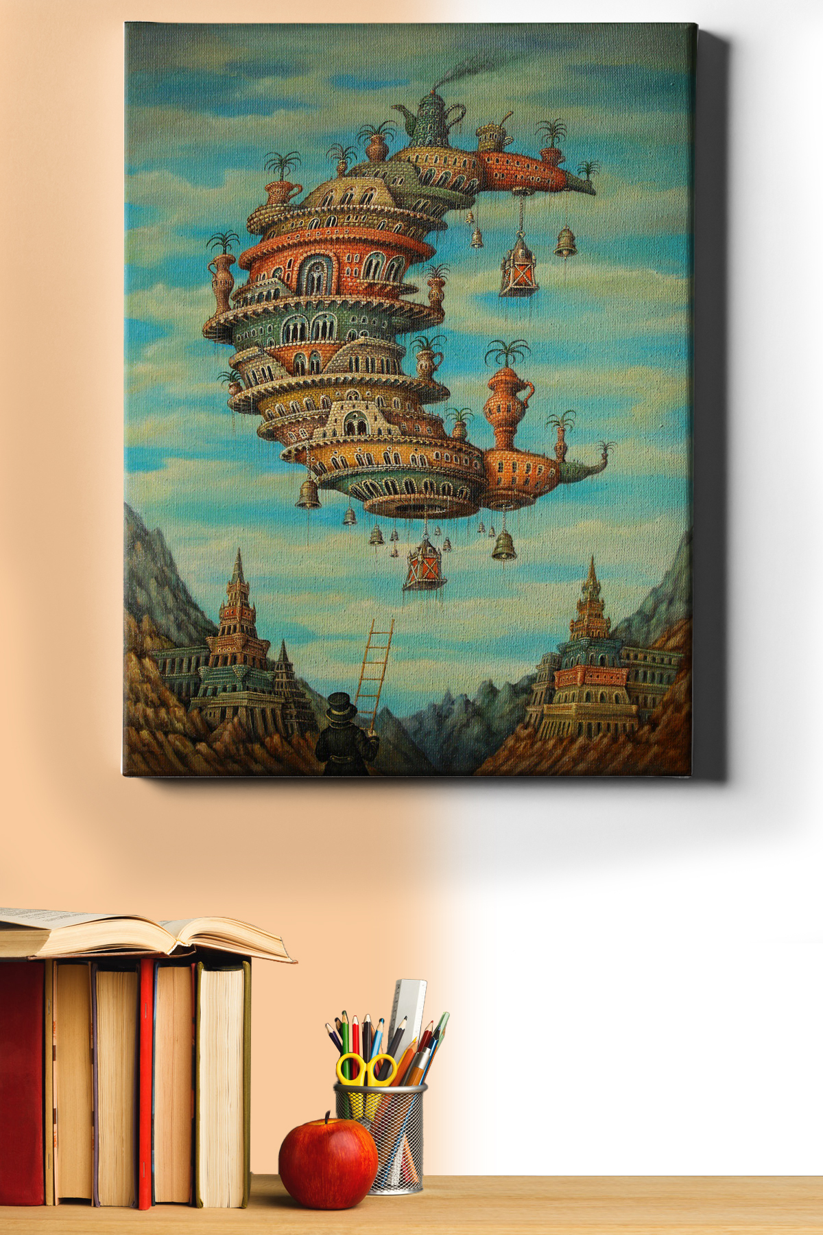 Sayılarla Boyama Seti Kasnaklı Başka Gezegende Yaşam