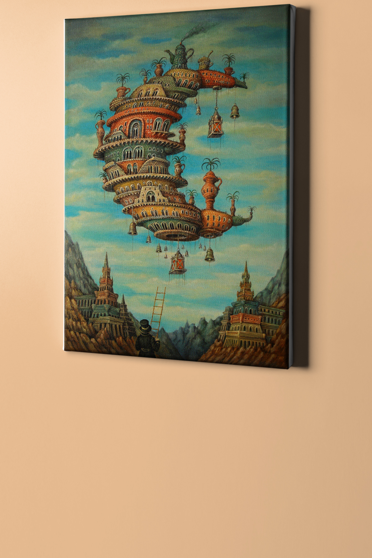 Sayılarla Boyama Seti Kasnaklı Başka Gezegende Yaşam - Görsel 2