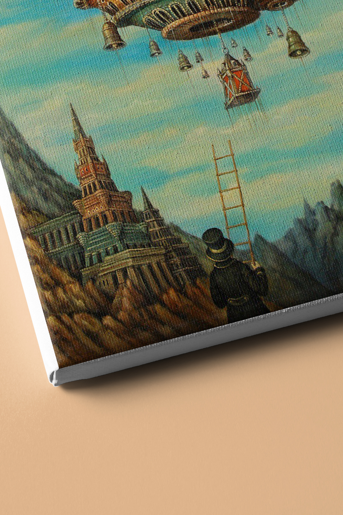 Sayılarla Boyama Seti Kasnaklı Başka Gezegende Yaşam - Görsel 3