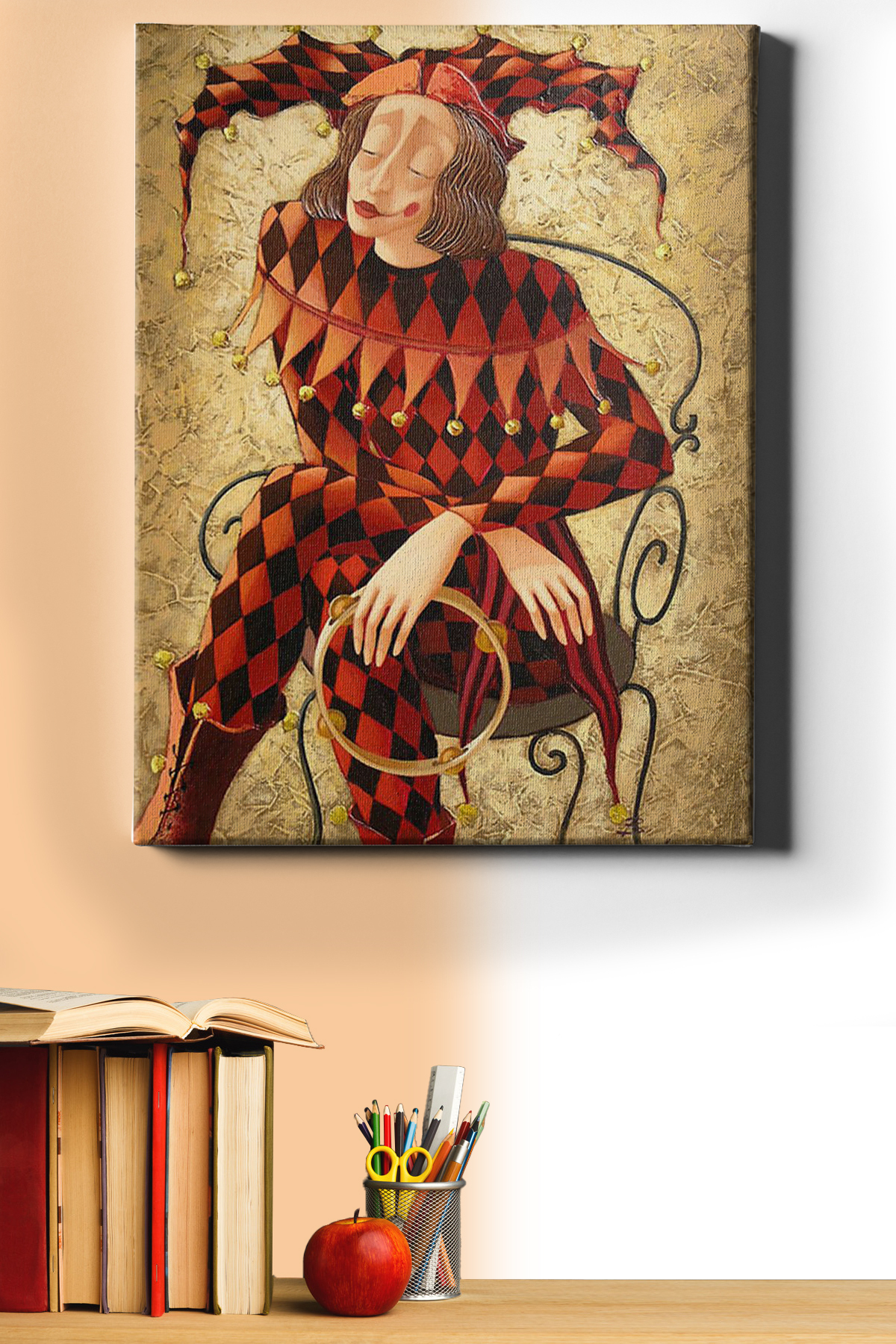 Sayılarla Boyama Seti Kasnaklı Yorgun