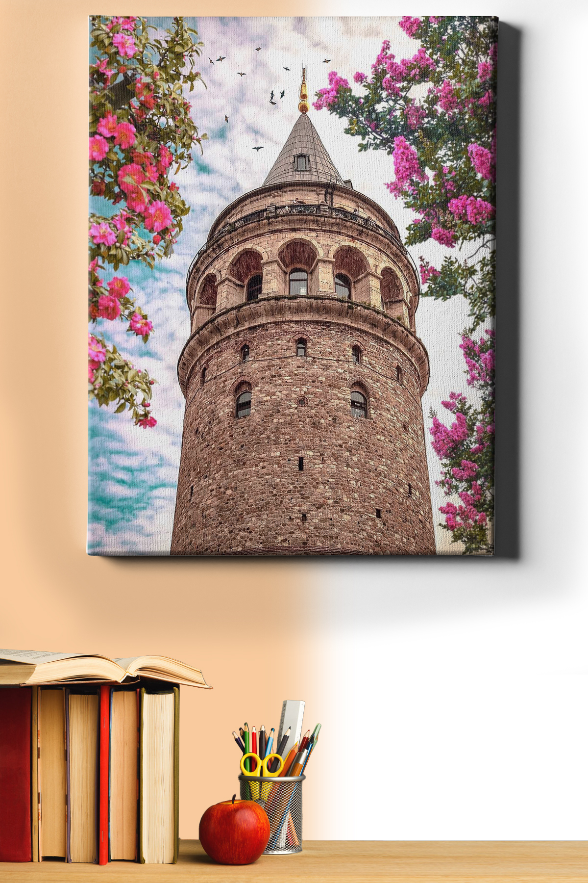 Sayılarla Boyama Seti Kasnaklı Galata Kulesi