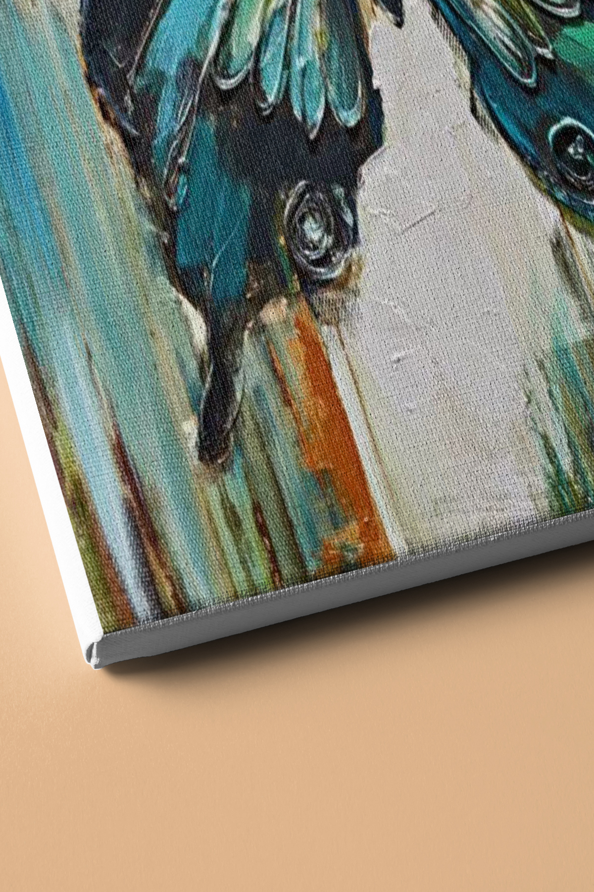 Sayılarla Boyama Seti Kasnaklı Mavi Kelebeğin Uyanışı - Görsel 3