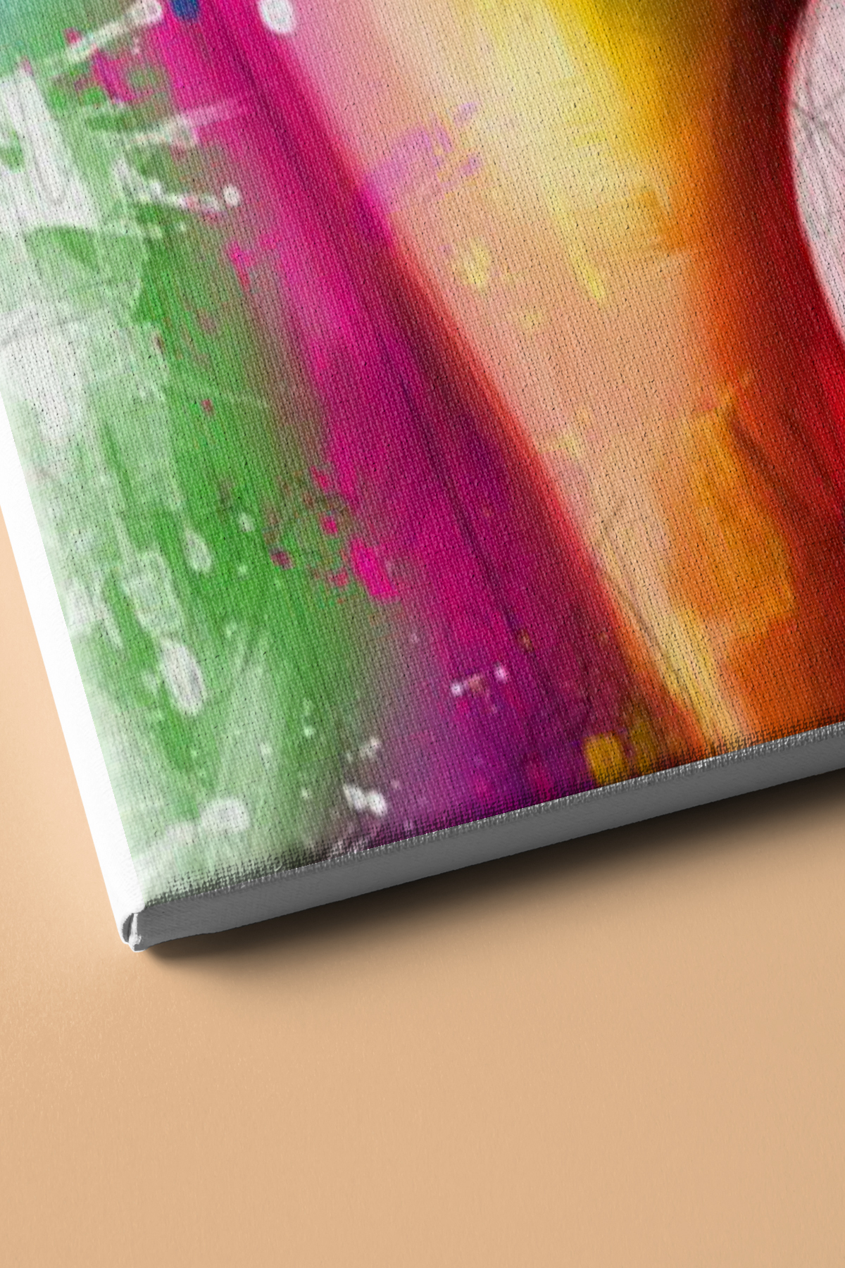 Sayılarla Boyama Seti Kasnaklı Gökkuşağı Kadın - Görsel 3