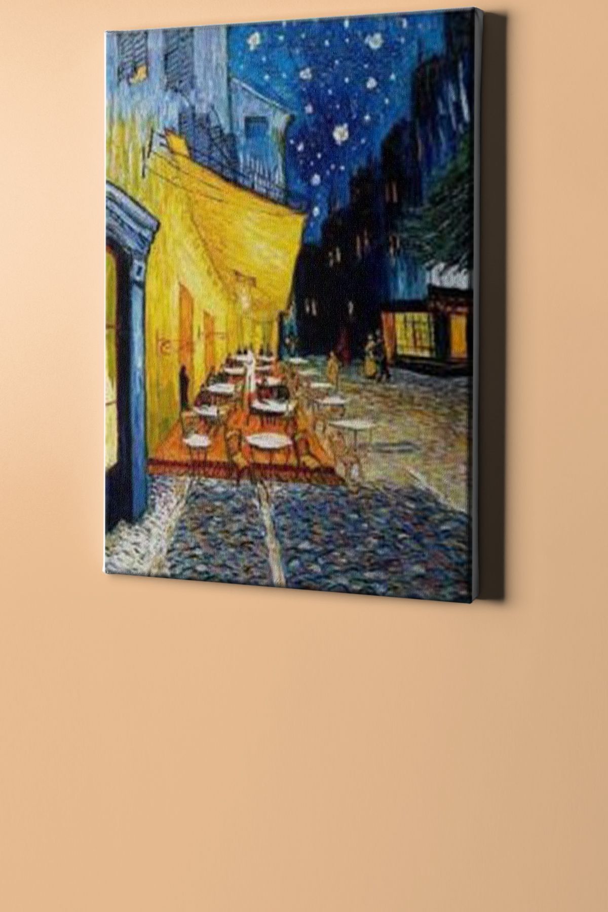 Sayılarla Boyama Seti Kasnaklı Van Gogh Teras Kafe - Görsel 2