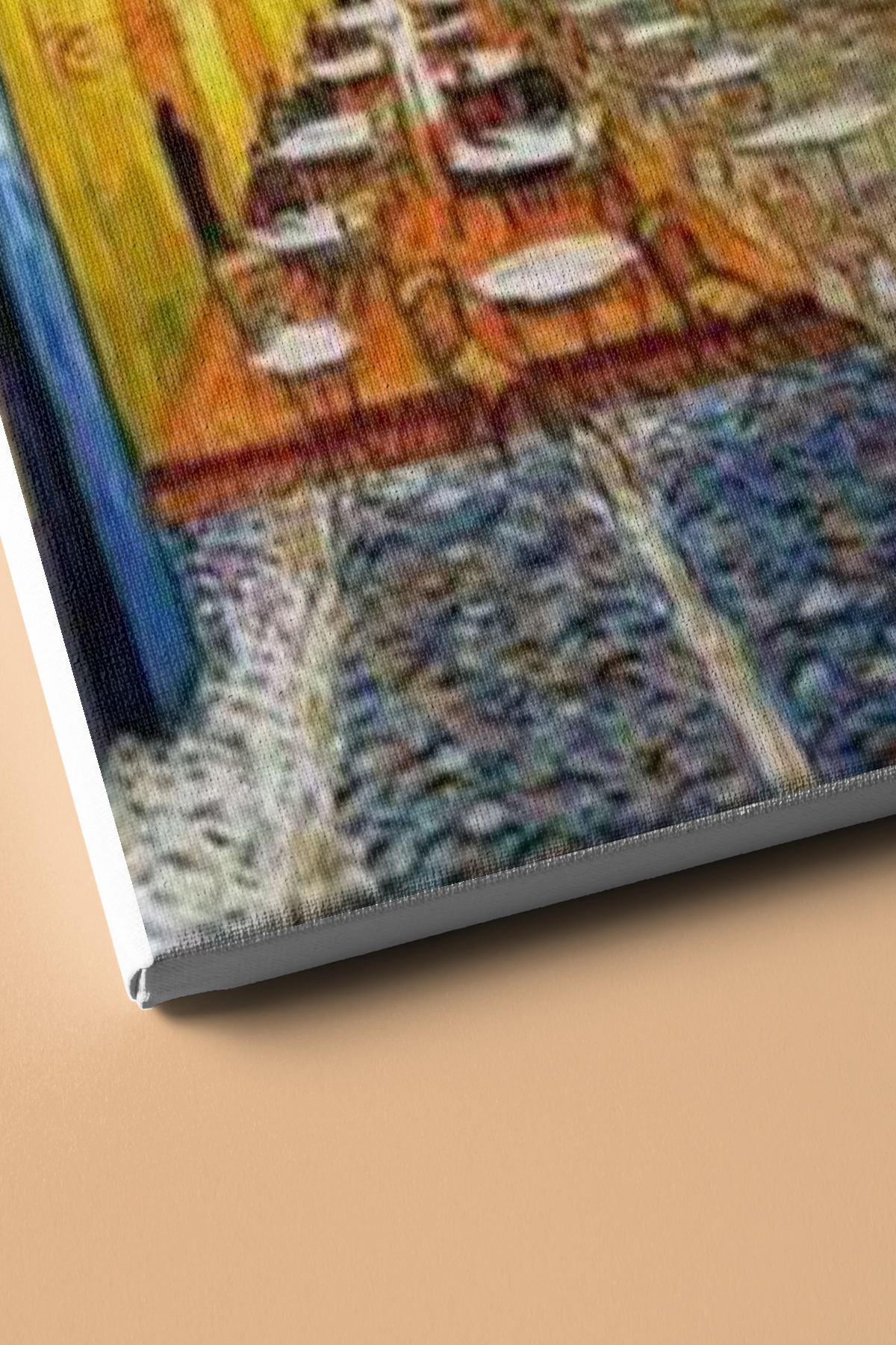 Sayılarla Boyama Seti Kasnaklı Van Gogh Teras Kafe - Görsel 3