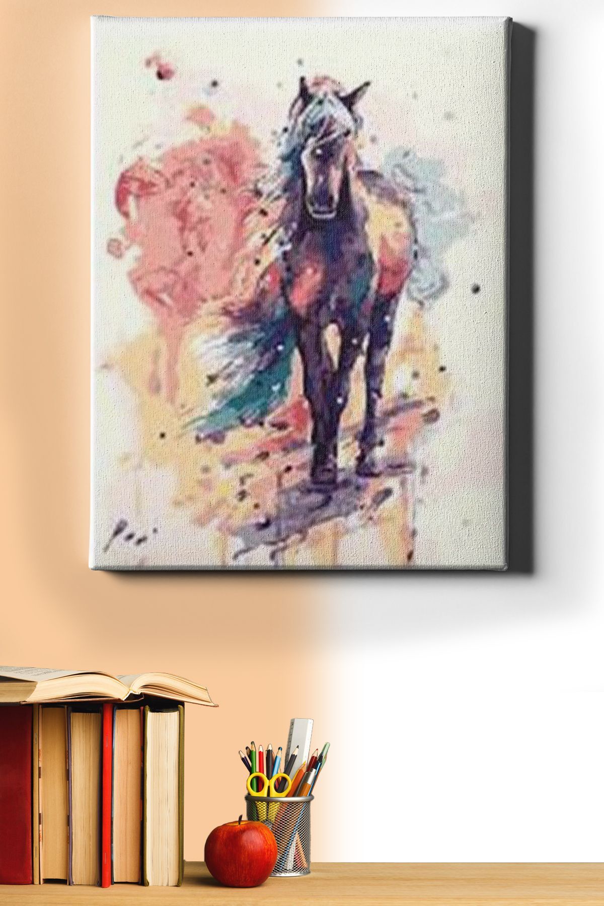 Sayılarla Boyama Seti Kasnaklı Sihirli At